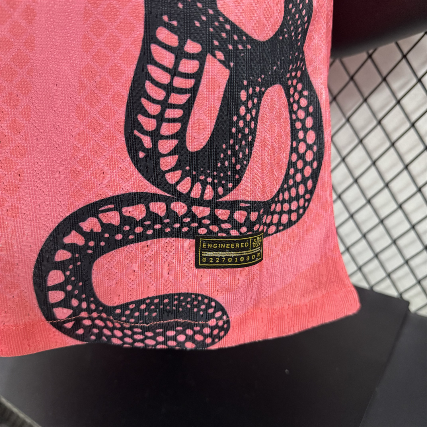 AlphaJersey-Inter Milan 25-26 Black Snake Special Pink Jersey - Player Version