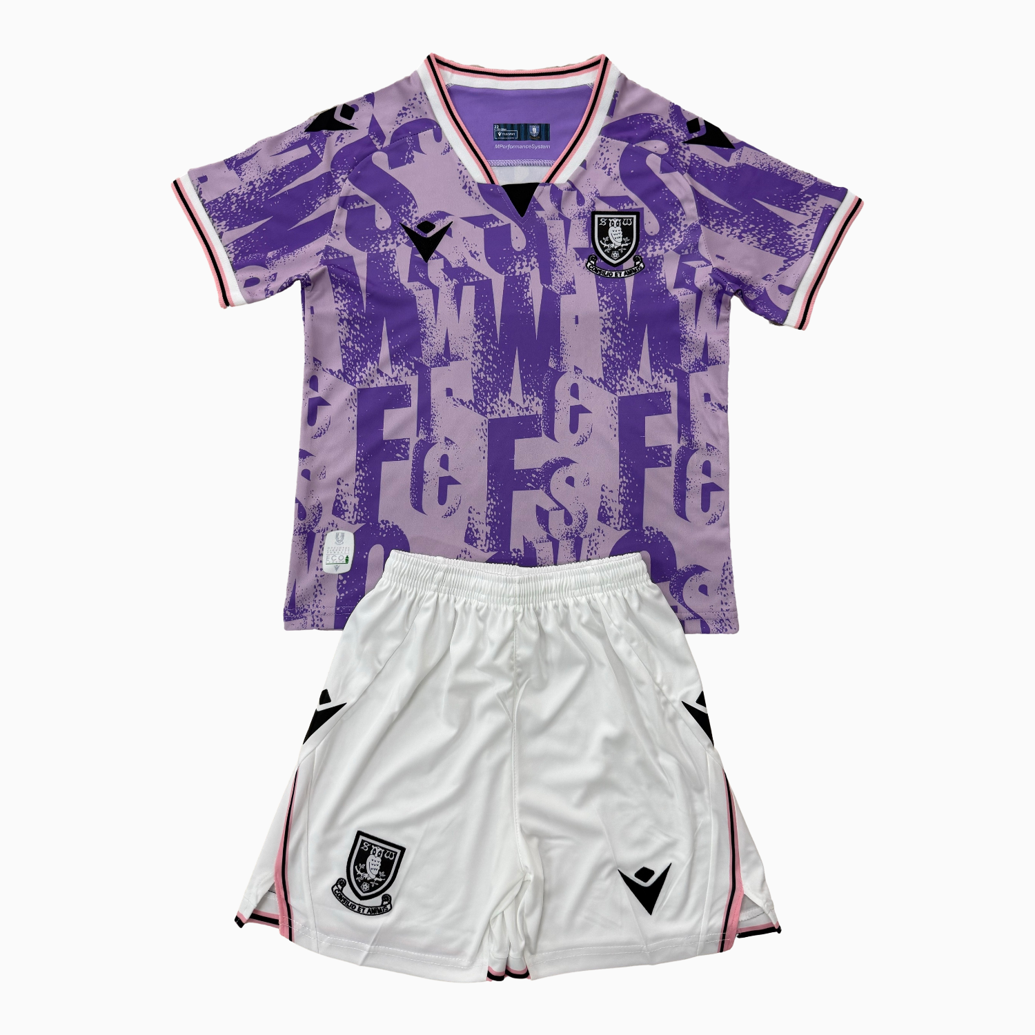 AlphaJersey-Sheffield Wednesday 25-26 Away Kids Kit