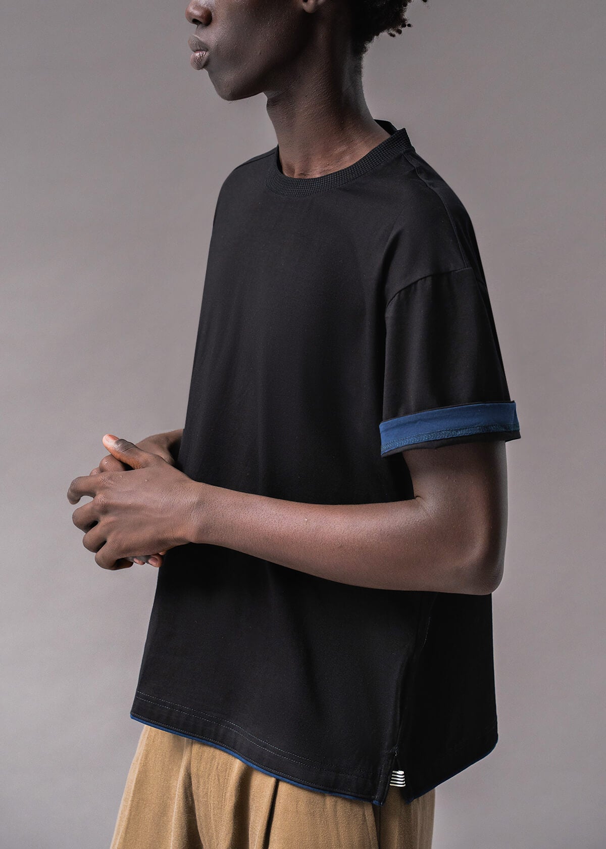 Long Staple 200G Black | Modern Menswear by yycbvcnbmmnbm