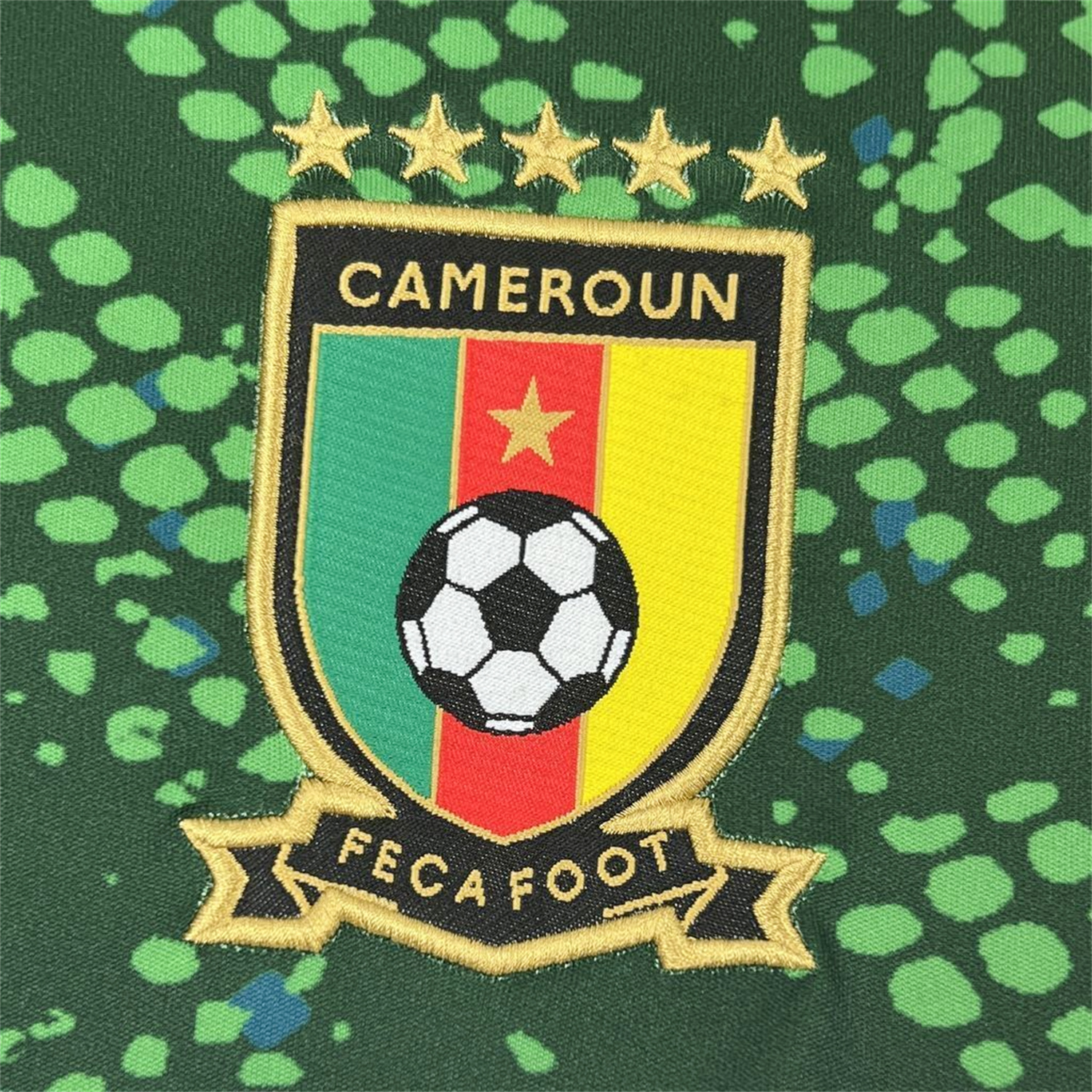 AlphaJersey-Cameroon 2026 Home Green Jersey - Fans Version