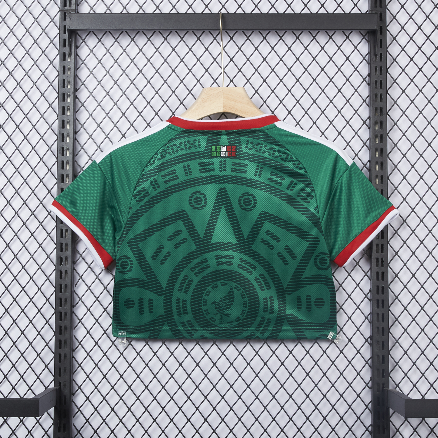 AlphaJersey-Women's Mexico 2026 Home Cropped Jersey