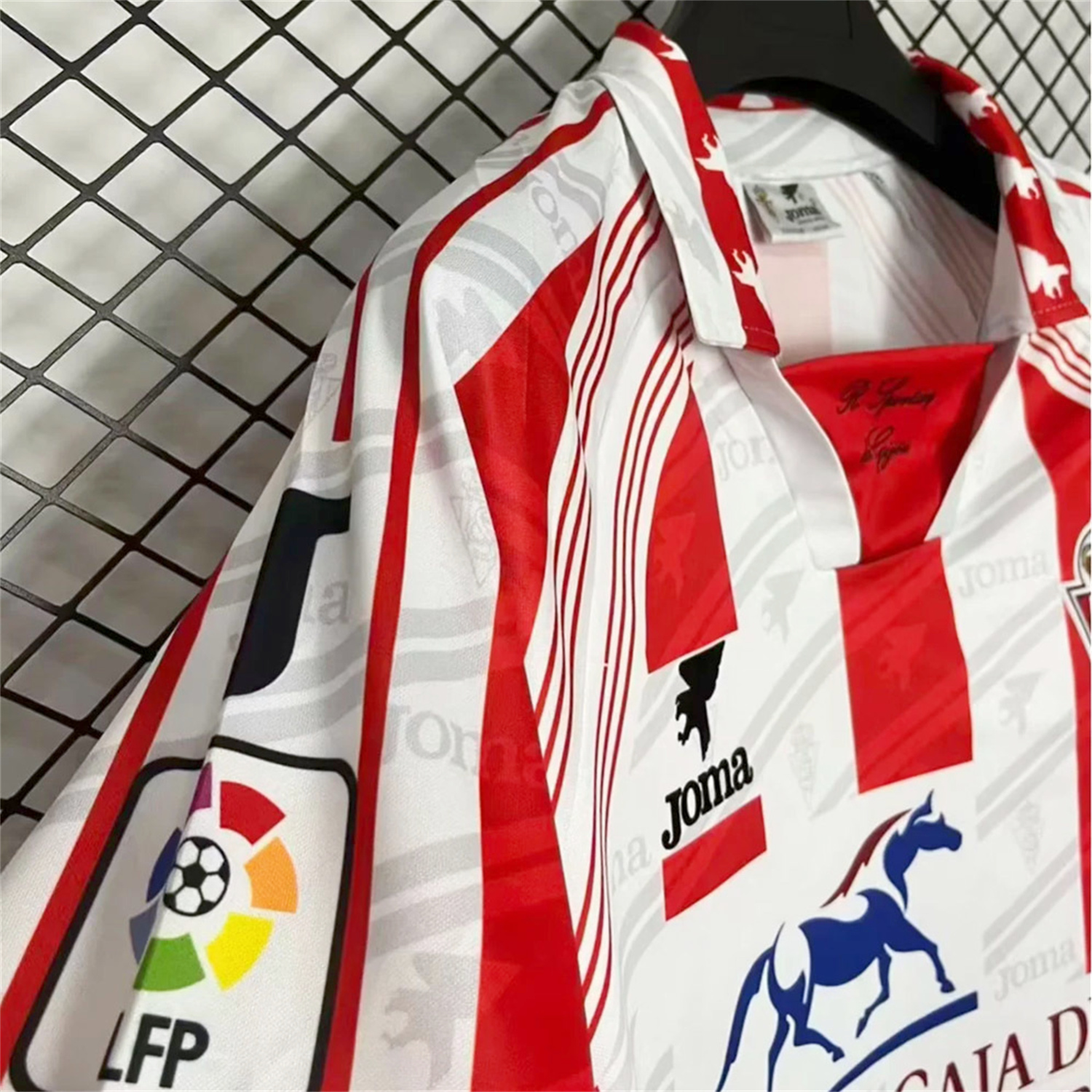 AlphaJersey-Retro Sporting de Gijon 1995-96 Home Jersey