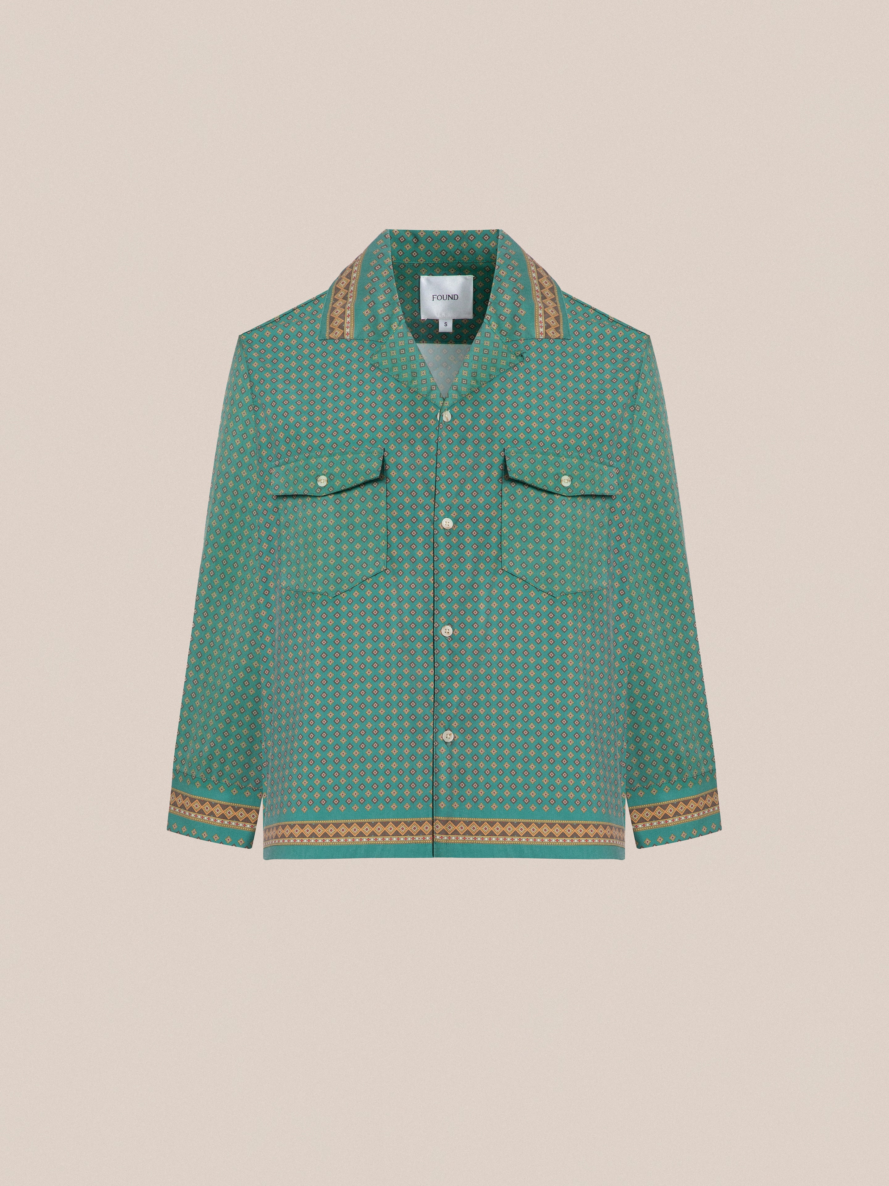 Arbor Long Sleeve Camp Shirt | Modern Menswear by yycbvcnbmmnbm