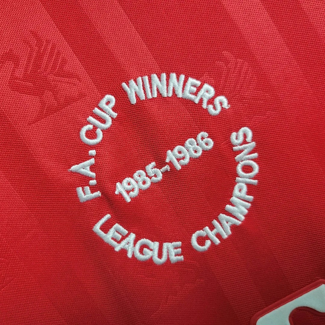 AlphaJersey-Retro Liver.pool 1986-87 Home Stadium Jersey