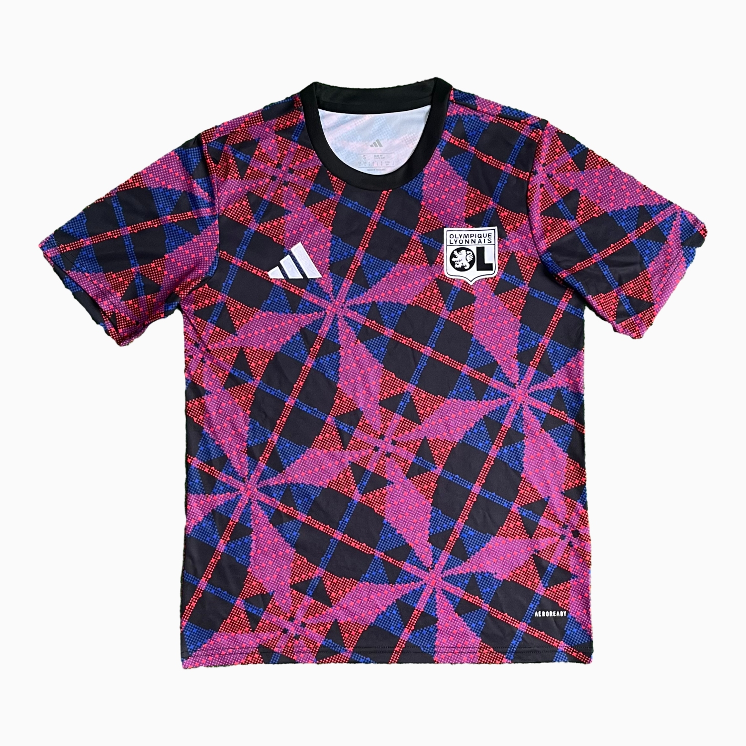 AlphaJersey-Lyon 25-26 Purple Pre-Match Training Jersey - Fans Version