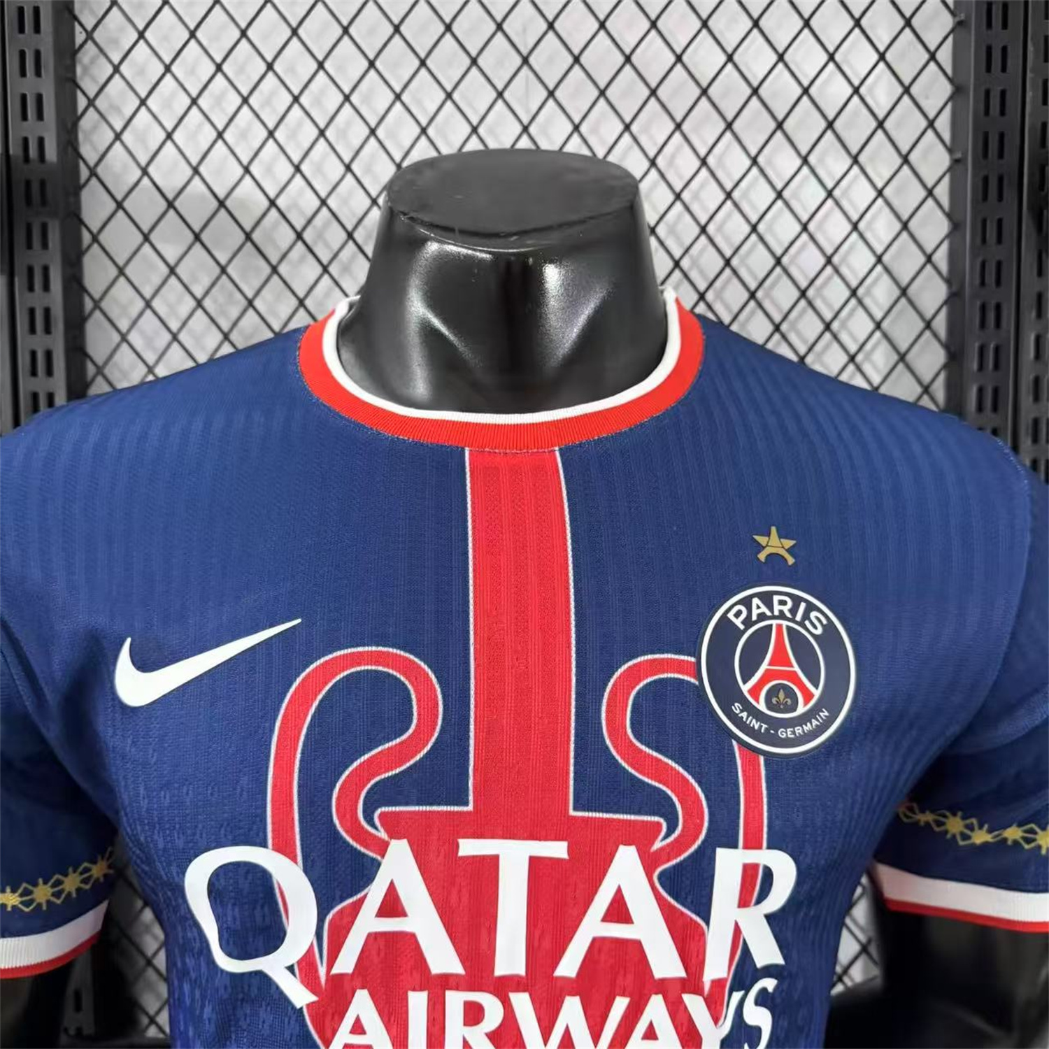 AlphaJersey-Paris Saint-Germain PSG 25-26 Red Trophy Special Edition Jersey With Star - Player Version