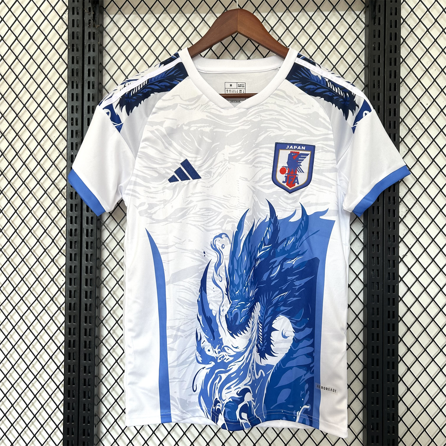 AlphaJersey-Japan 25-26 Blue Dragon White Jersey - Fans Version