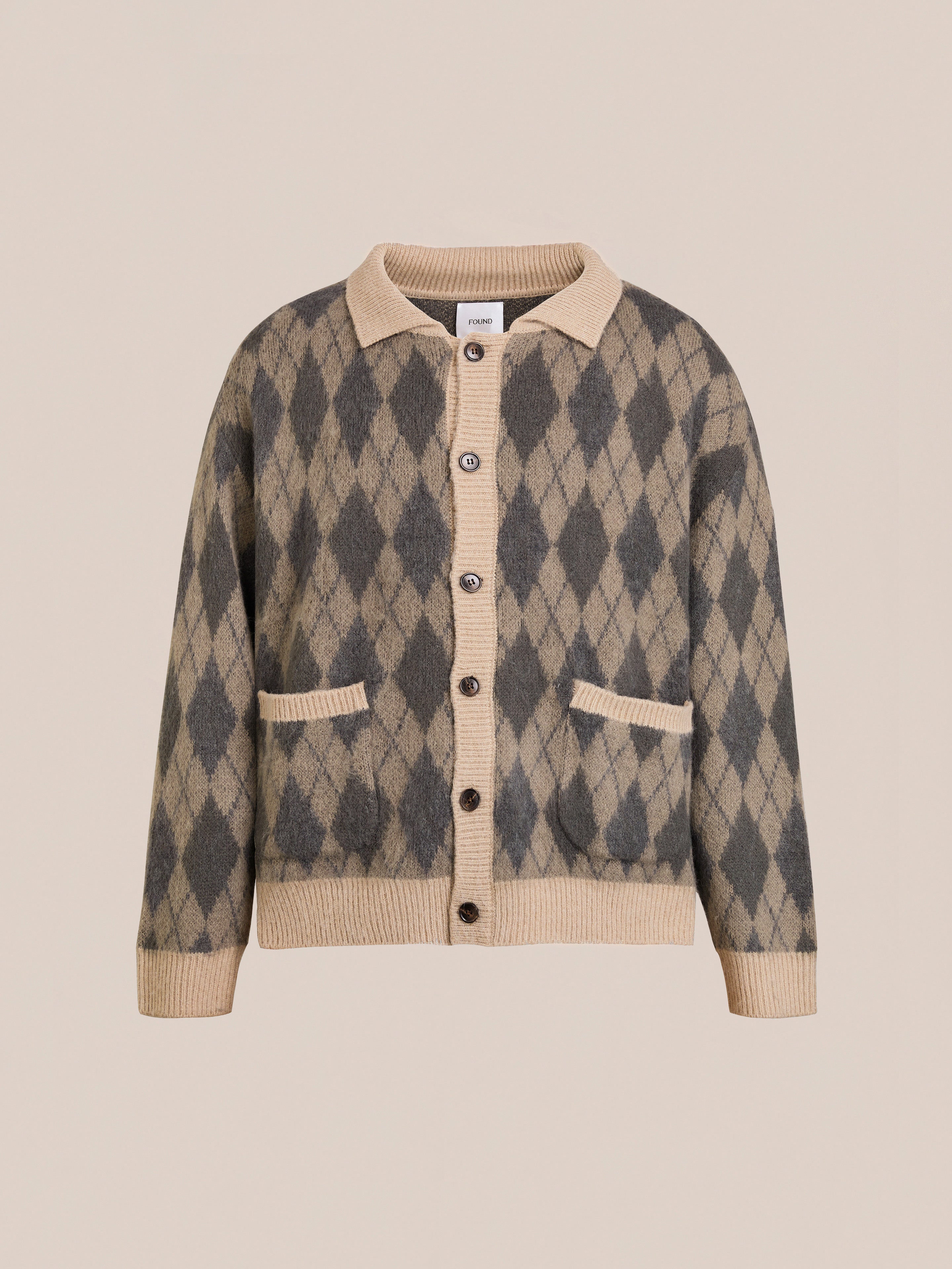 Argyle Cardigan | Modern Menswear by yycbvcnbmmnbm