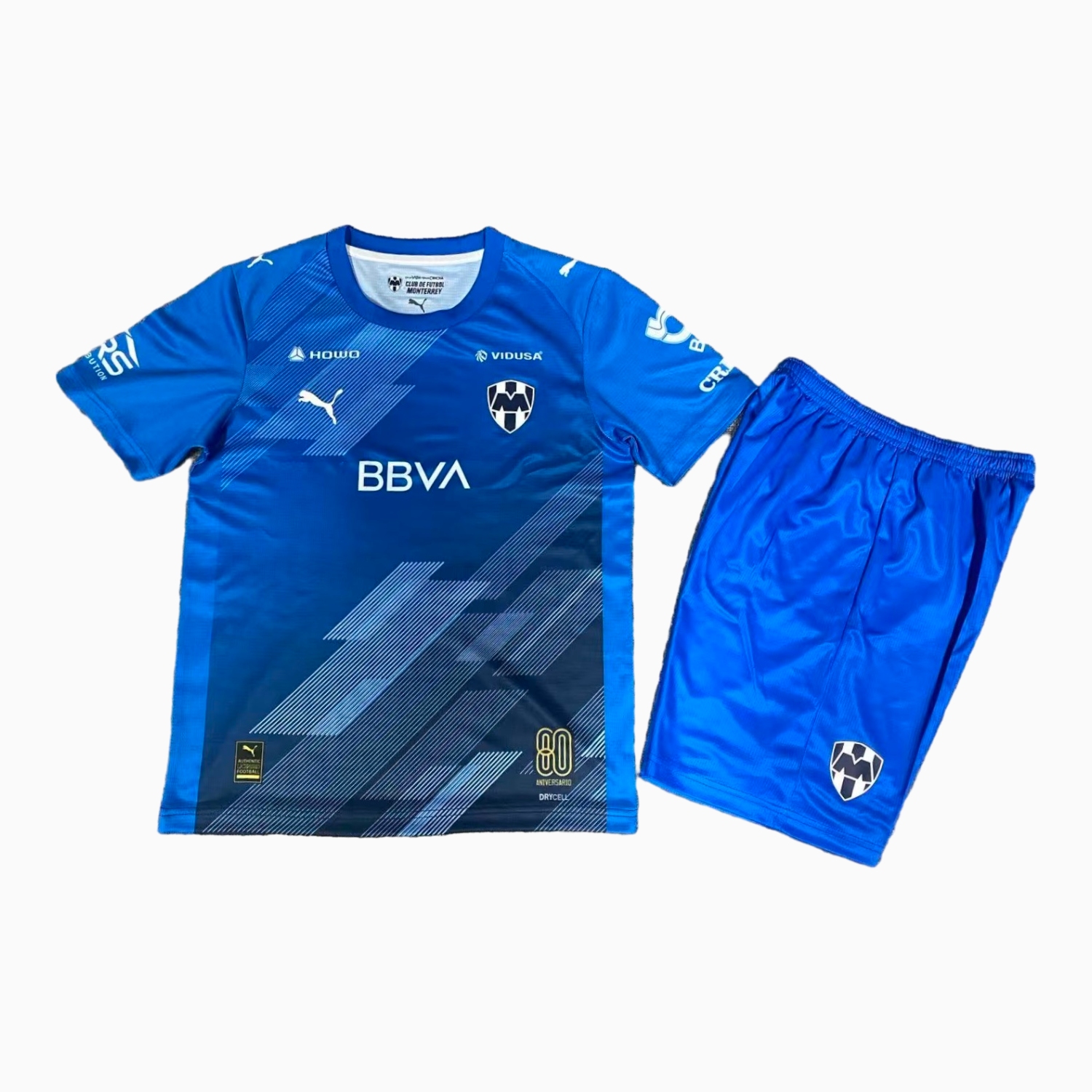 AlphaJersey-Rayados Monterrey 25-26 Third Blue Kids Kit