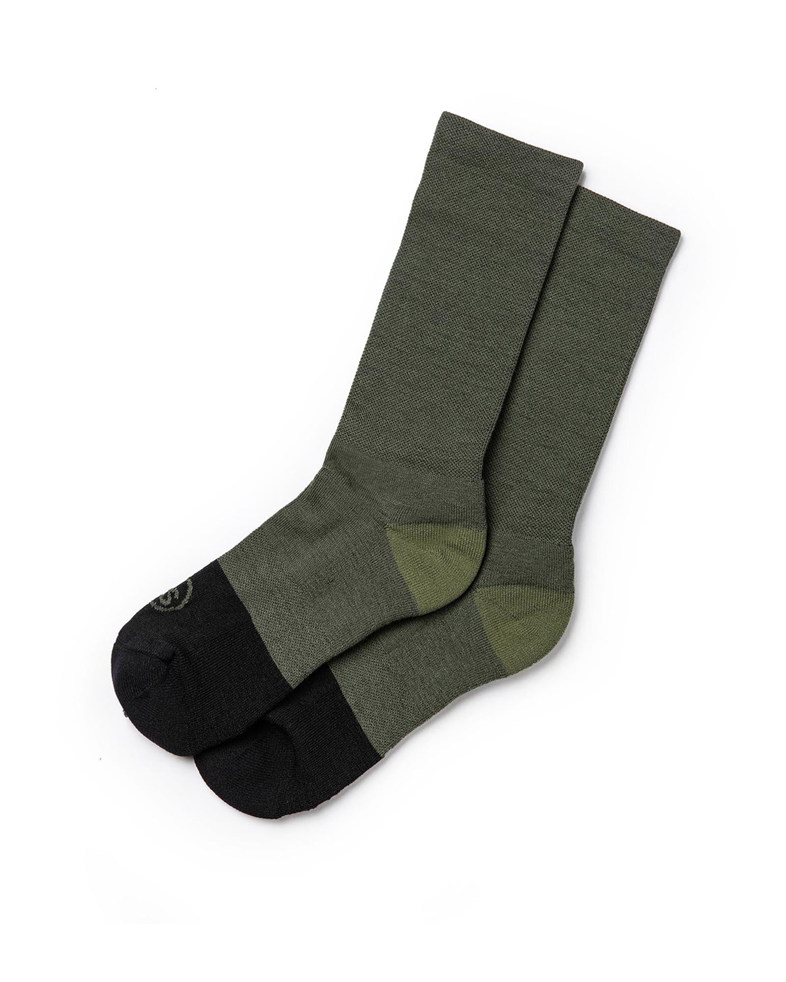 The Merino Sock in Olive | Modern Menswear by yycbvcnbmmnbm