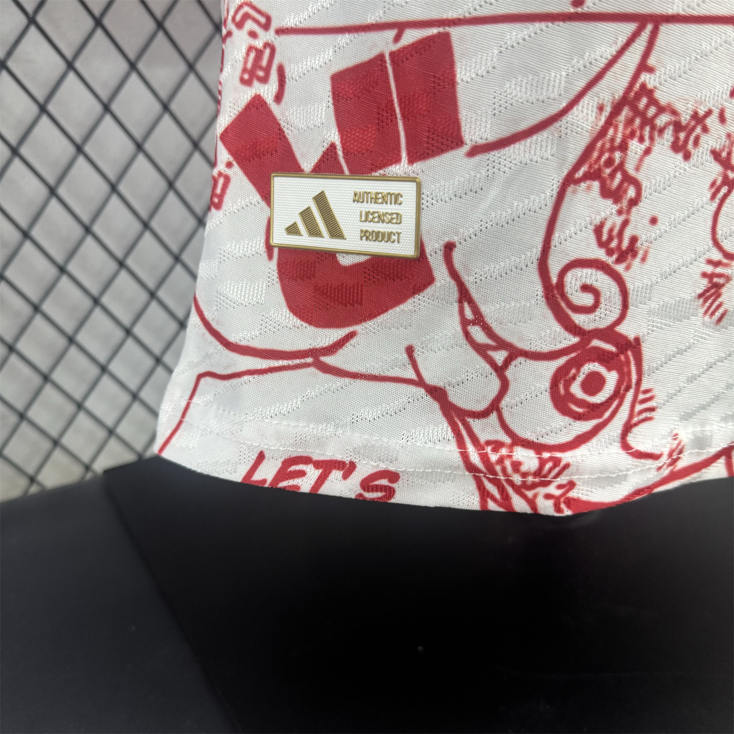 AlphaJersey-Japan 25-26 Red Line Gear 5 Nika White Special Edition Jersey - Player Version