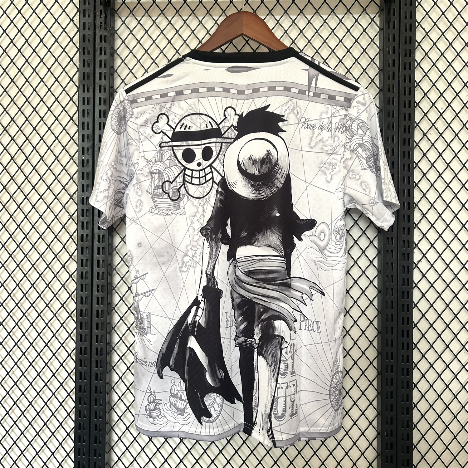 AlphaJersey-Japan 25-26 One Piece Luffy Stroke Special Edition Jersey - Fans Version