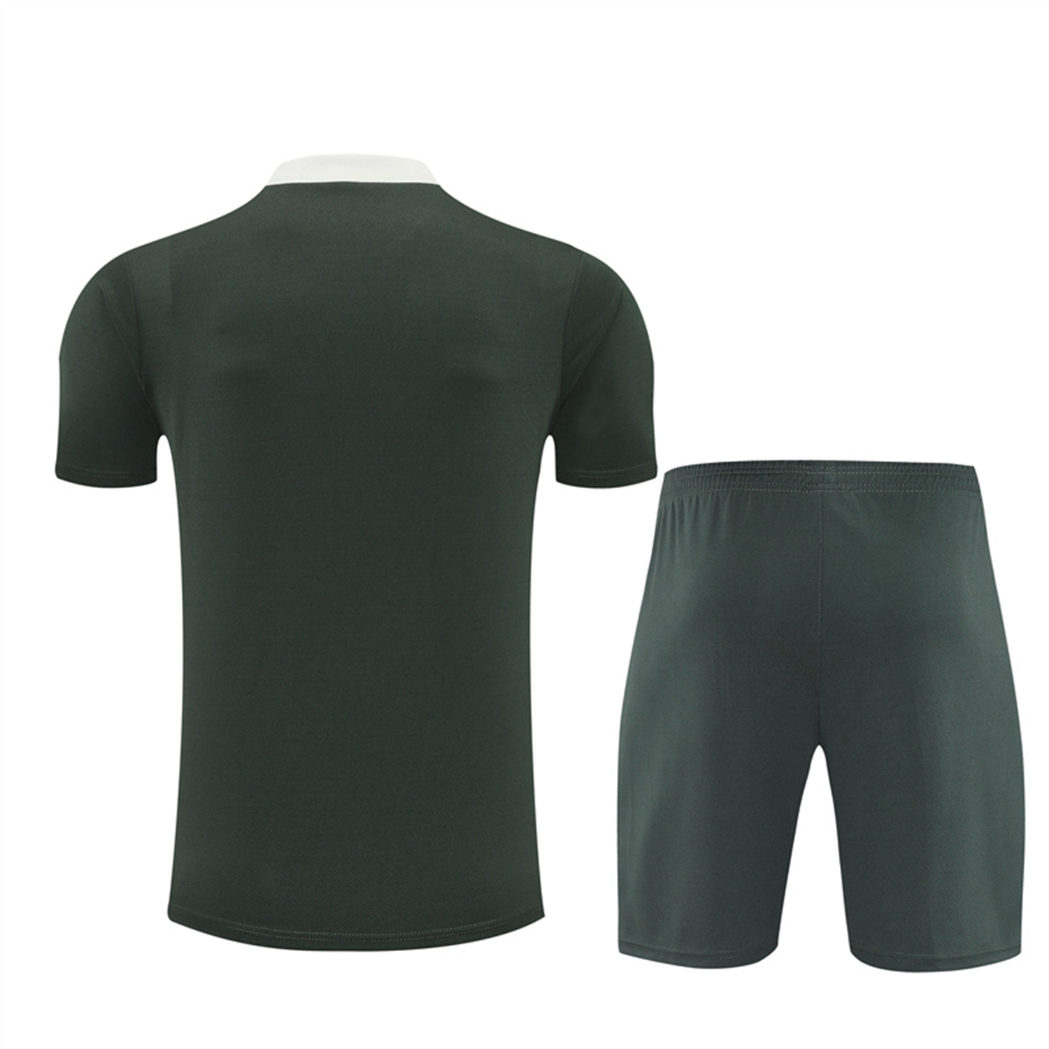 AlphaJersey-C.H.E.L.S.E.A 25-26 Short-Sleeve Training Set - Army Green Top & Army Green Shorts