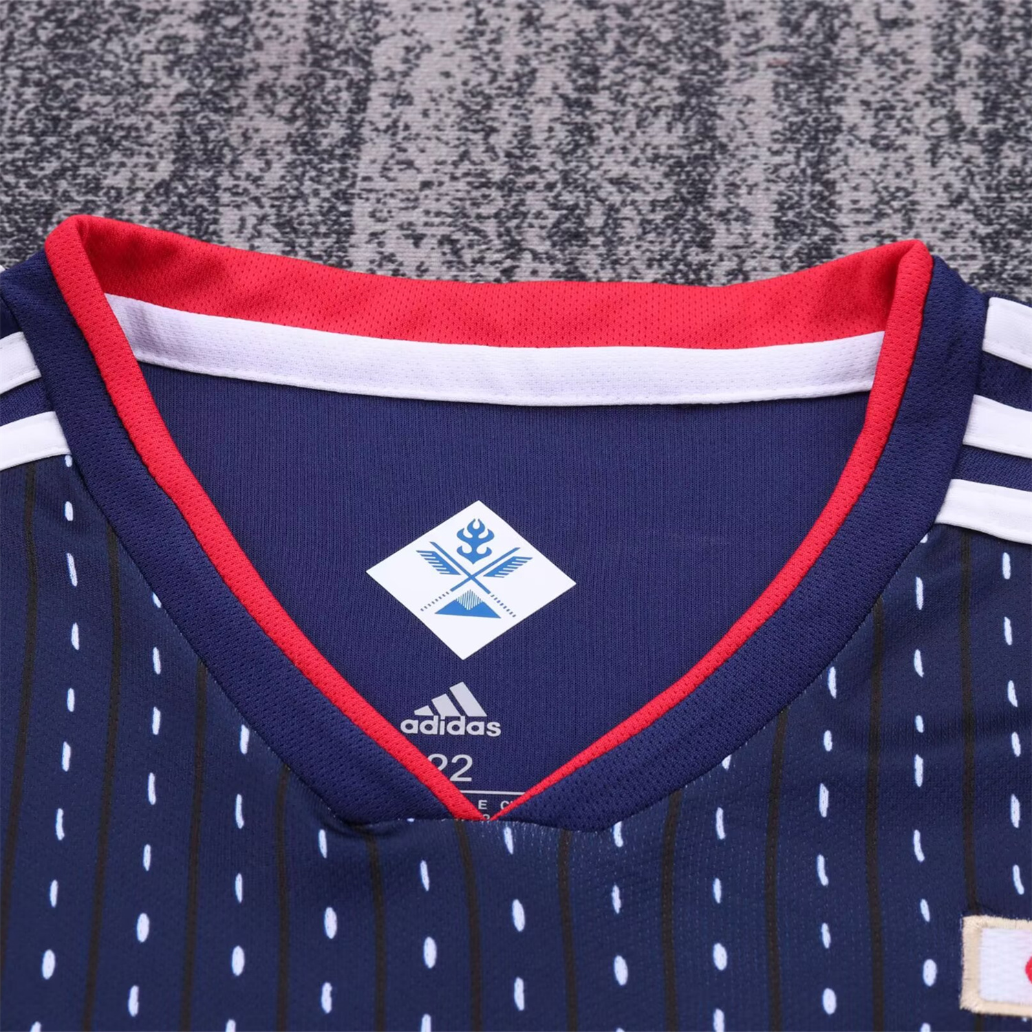 AlphaJersey-Retro Japan 2018 Home Kids Kit