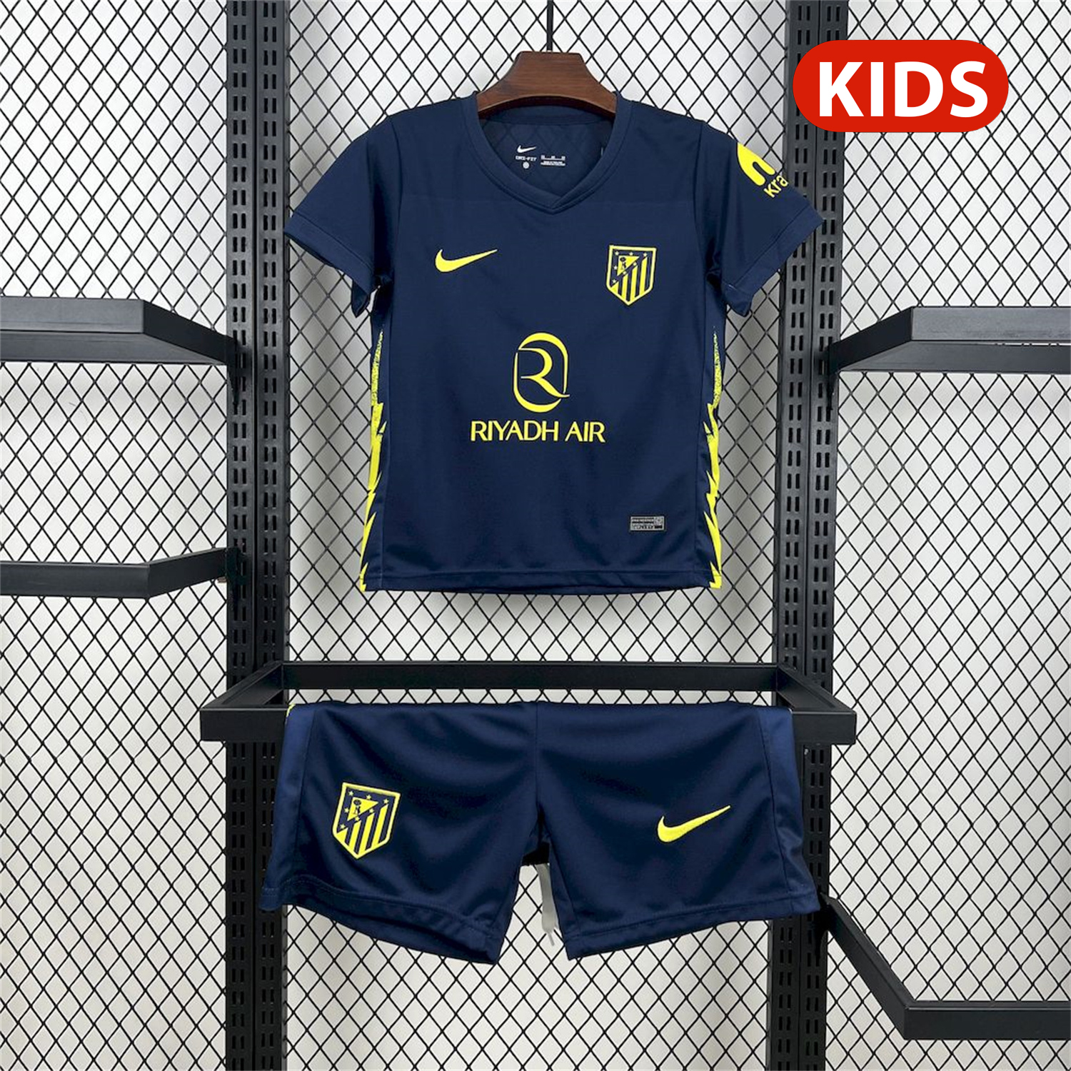 AlphaJersey-Atletico Madrid 25-26 Away Kids Kit