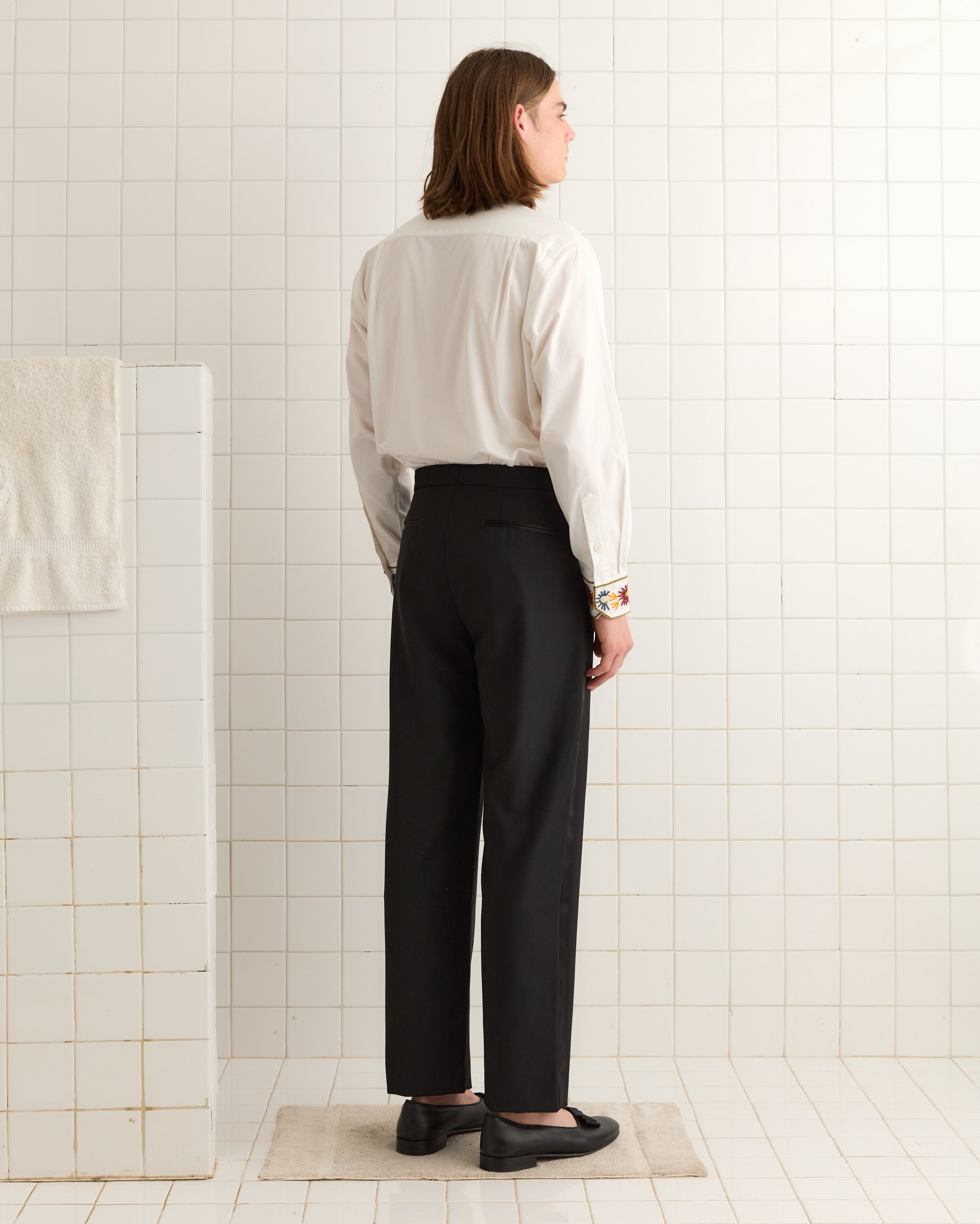 Connaught Smoking Trousers | Modern Menswear by yycbvcnbmmnbm