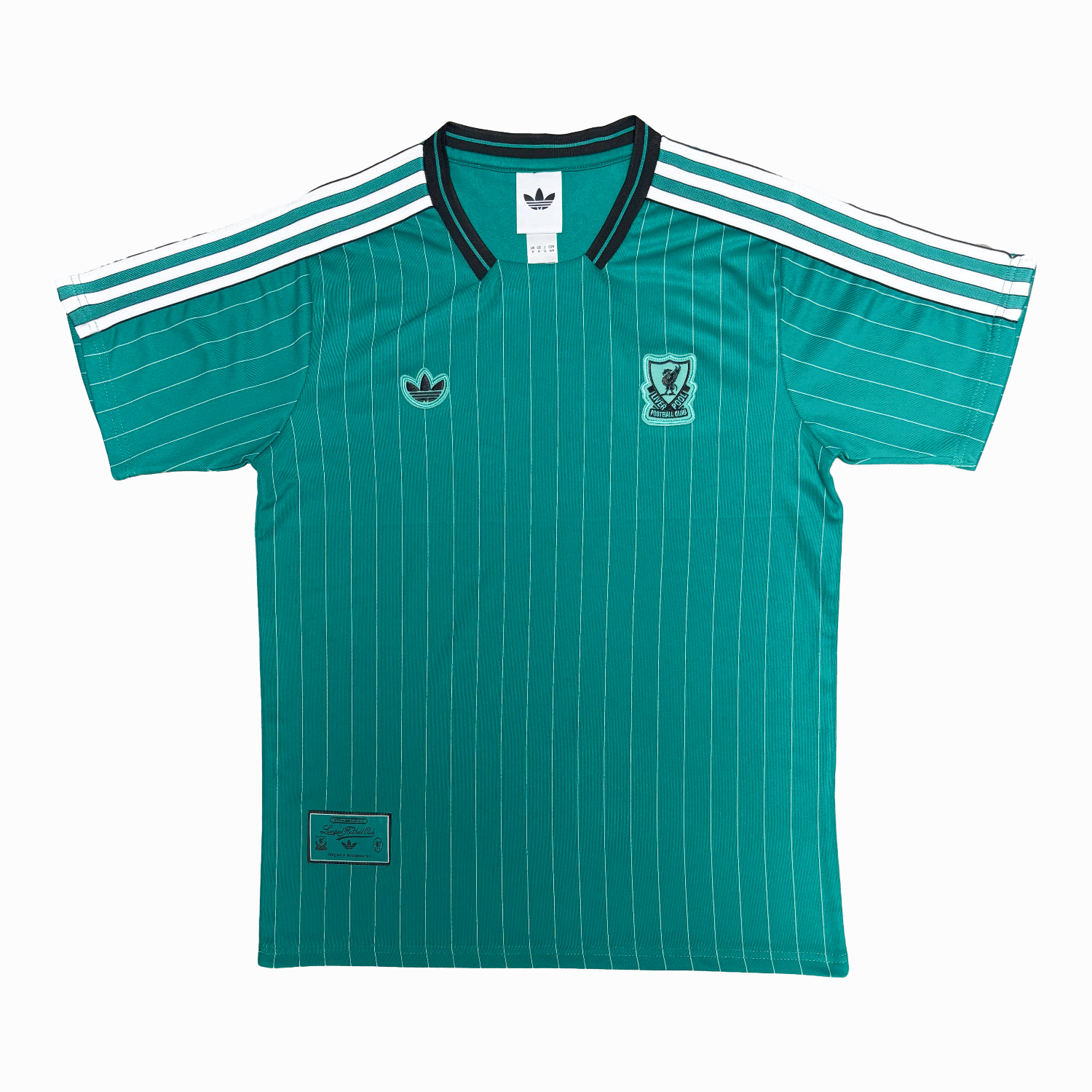 AlphaJersey-Liver.pool 25-26 Icon Range Travel Special Edition Cyan Jersey - Fans Version