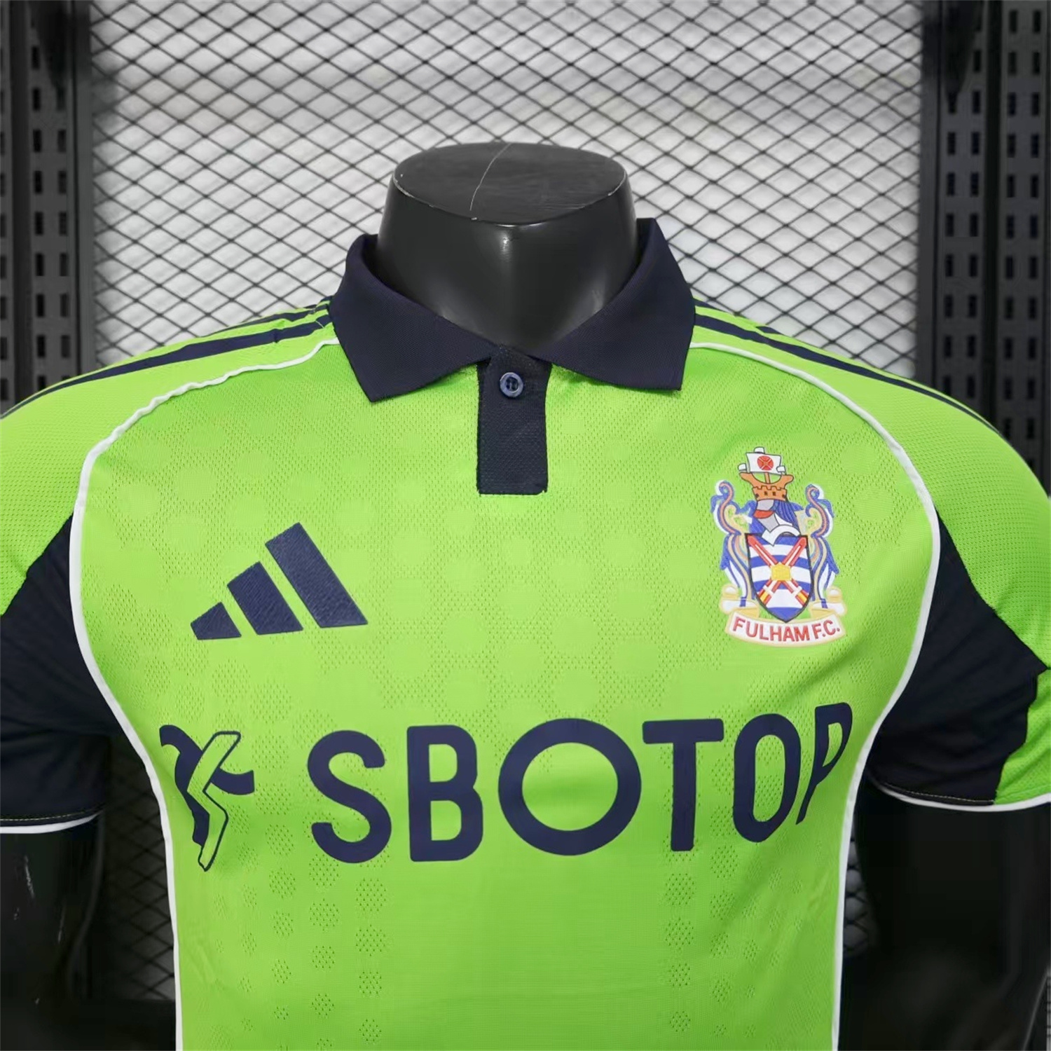 AlphaJersey-Fulham 25-26 Away Green Jersey - Player Version