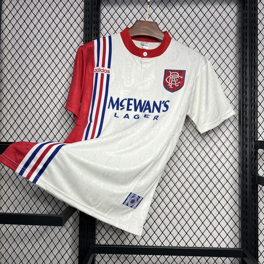 AlphaJersey-Retro Glasgow Rangers 1996-97 Away Stadium Jersey