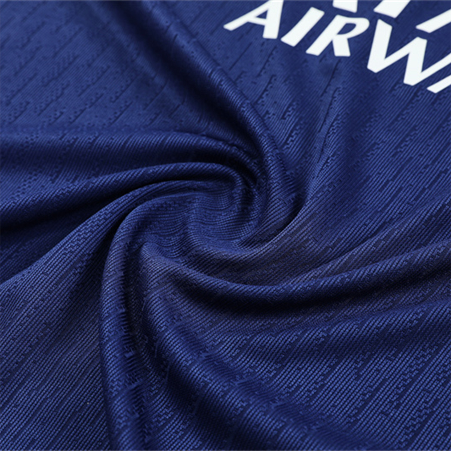 AlphaJersey-Paris Saint-Germain PSG 25-26 Kid Long Sleeves Training Set - Royal Blue Gray Sleeves Top & Royal Blue Pants