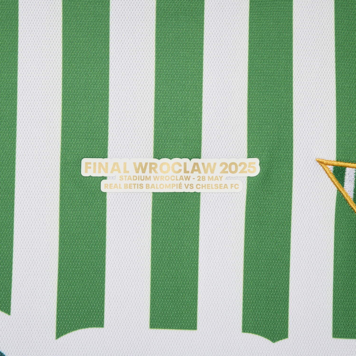 AlphaJersey-Real Betis 2025 Conference League Final Special Jersey - Fans Version