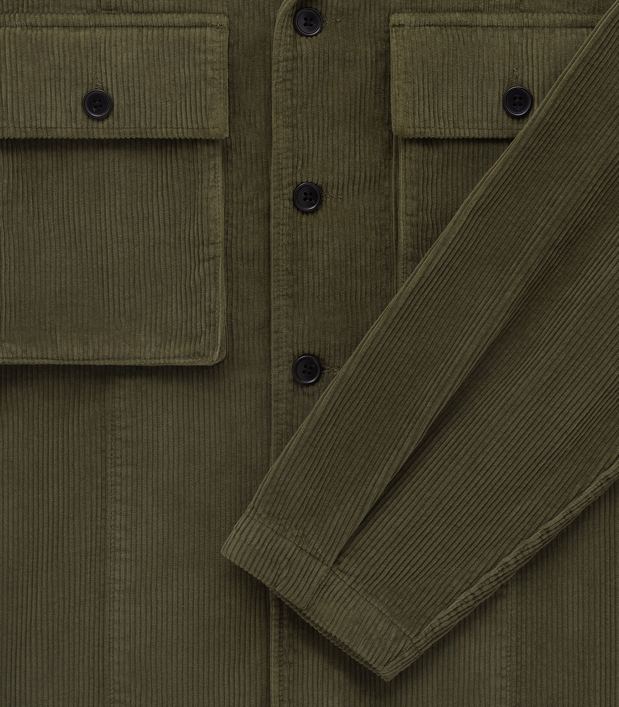 Mercer Corduroy Cotton Overshirt | Modern Menswear by yycbvcnbmmnbm
