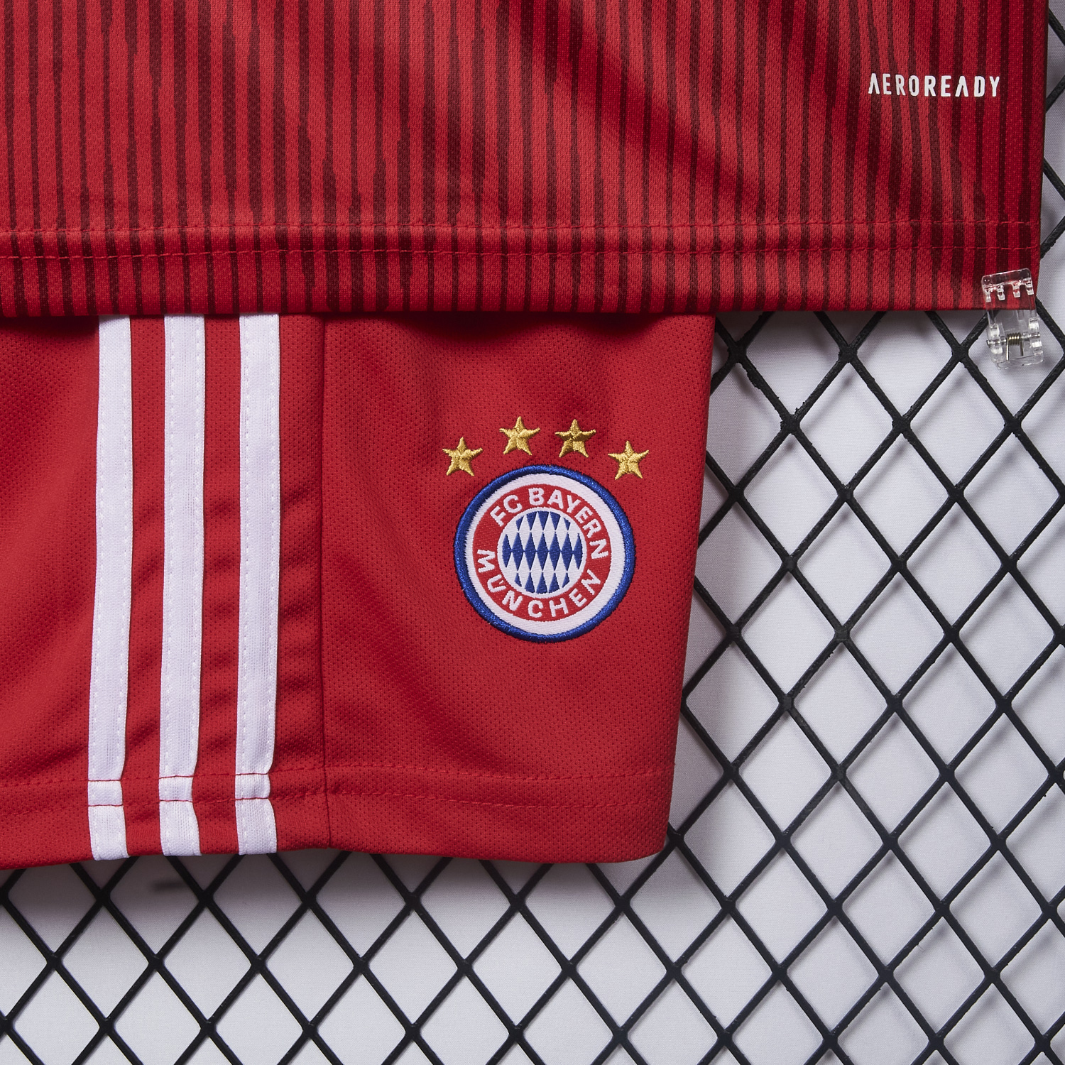 AlphaJersey-Retro Bayern Munich 2018-19 Home Men's Adult Jersey Set - Fans Version