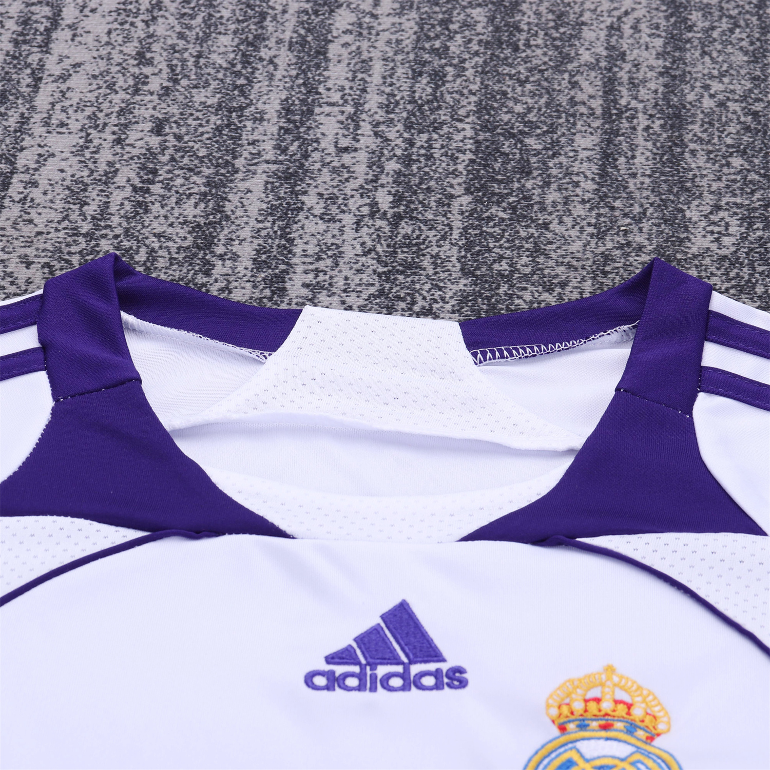 AlphaJersey-Retro Real Madrid 2007-08 Home Kids Kit
