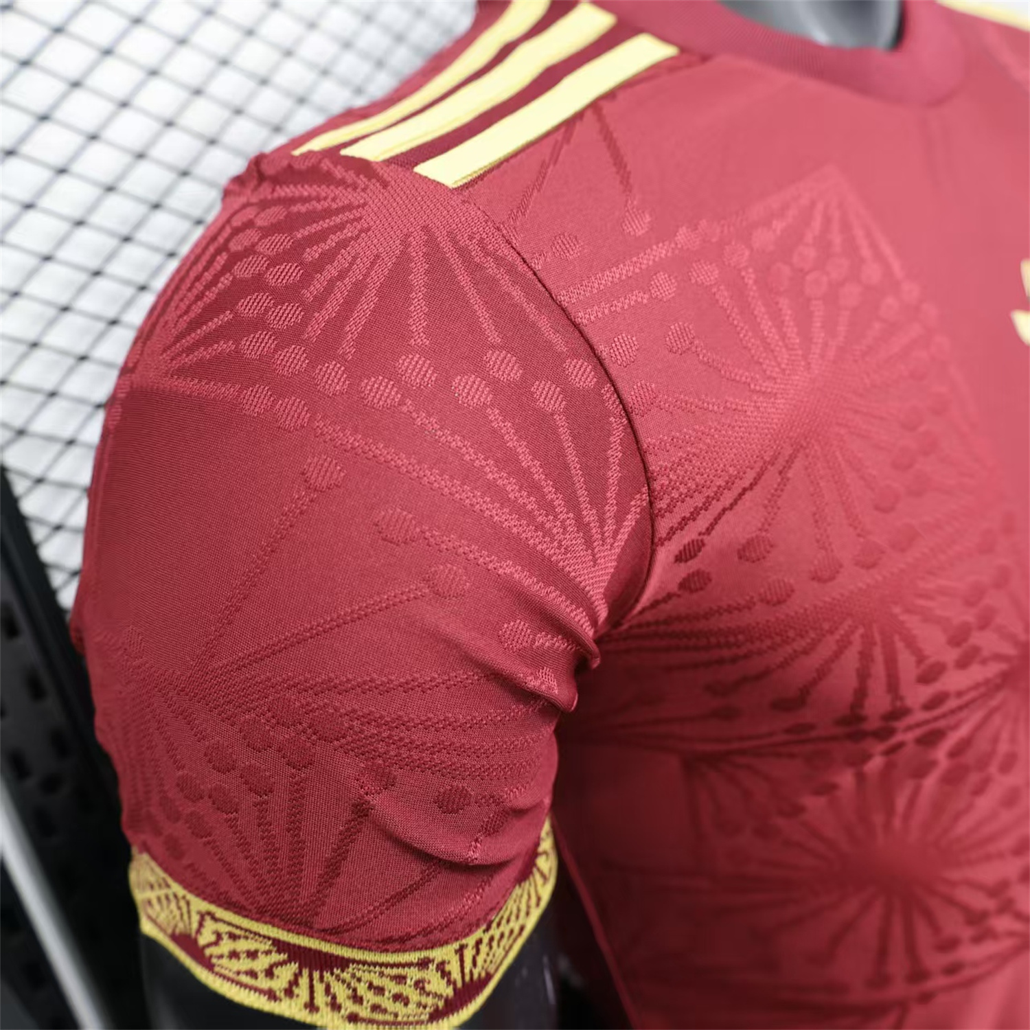 AlphaJersey-Mexico 2025 Round Logo Red Special Edition Jersey - Player Version