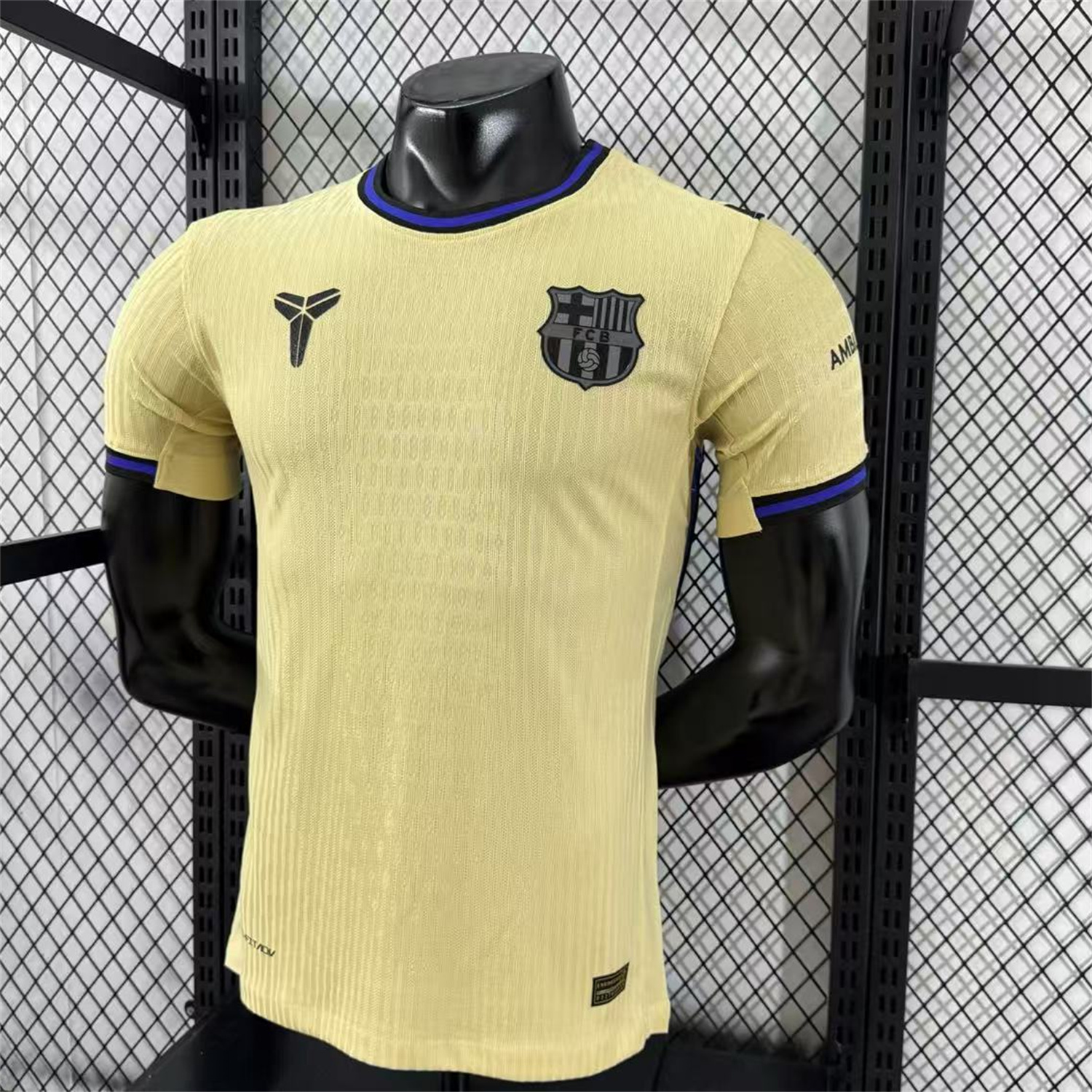 AlphaJersey-Barcelona 25-26 Away Unsponsored Jersey - Player Version