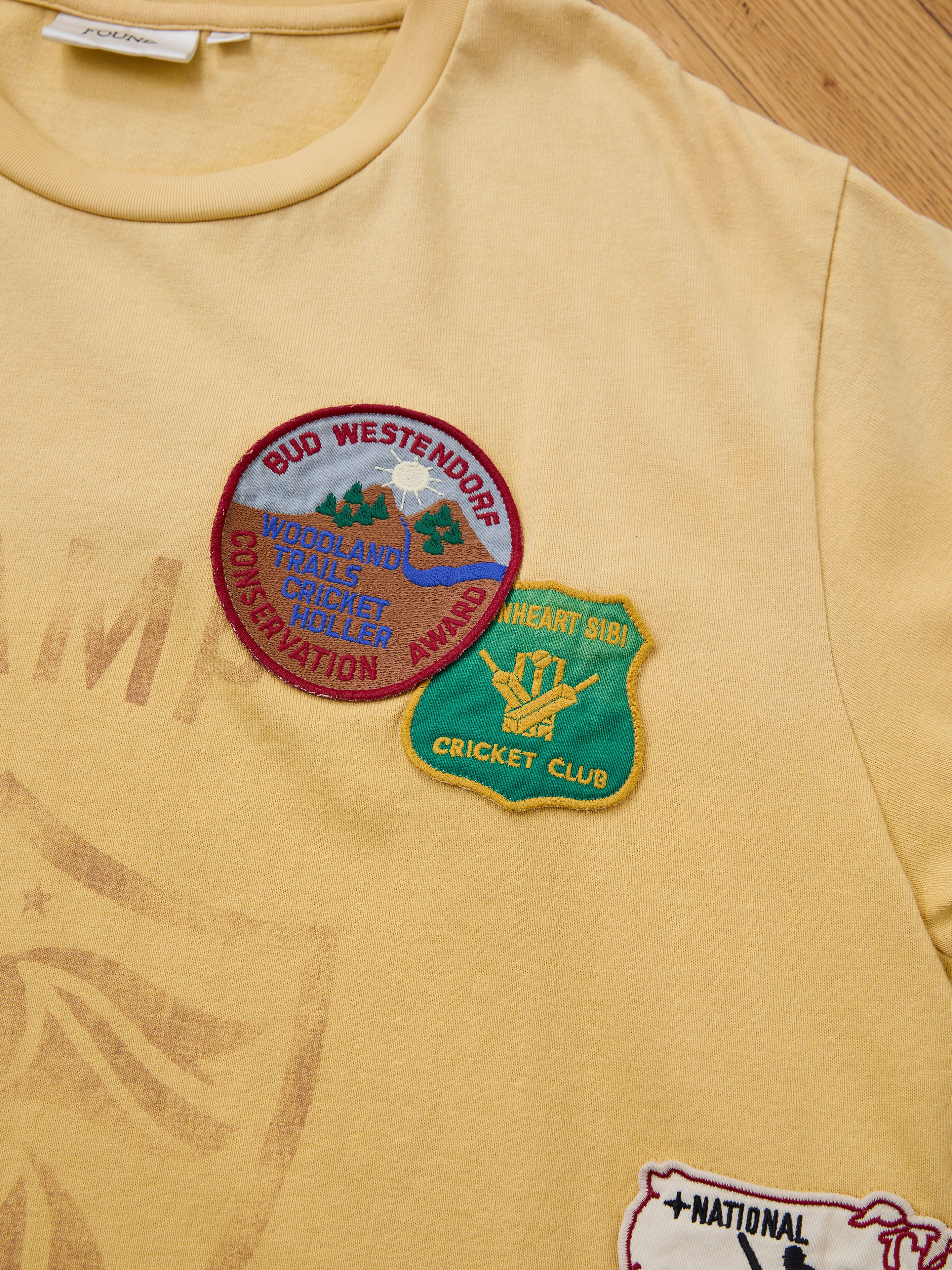 Patchwork Camp Tee | Modern Menswear by yycbvcnbmmnbm