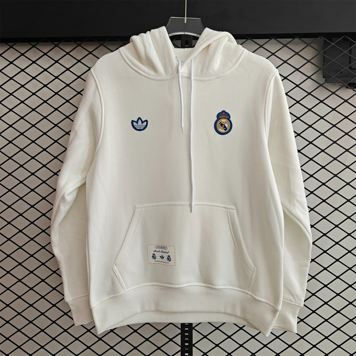 AlphaJersey-Real Madrid 25-26 Originals Terrace Icon Unisex Pullover Hoodie