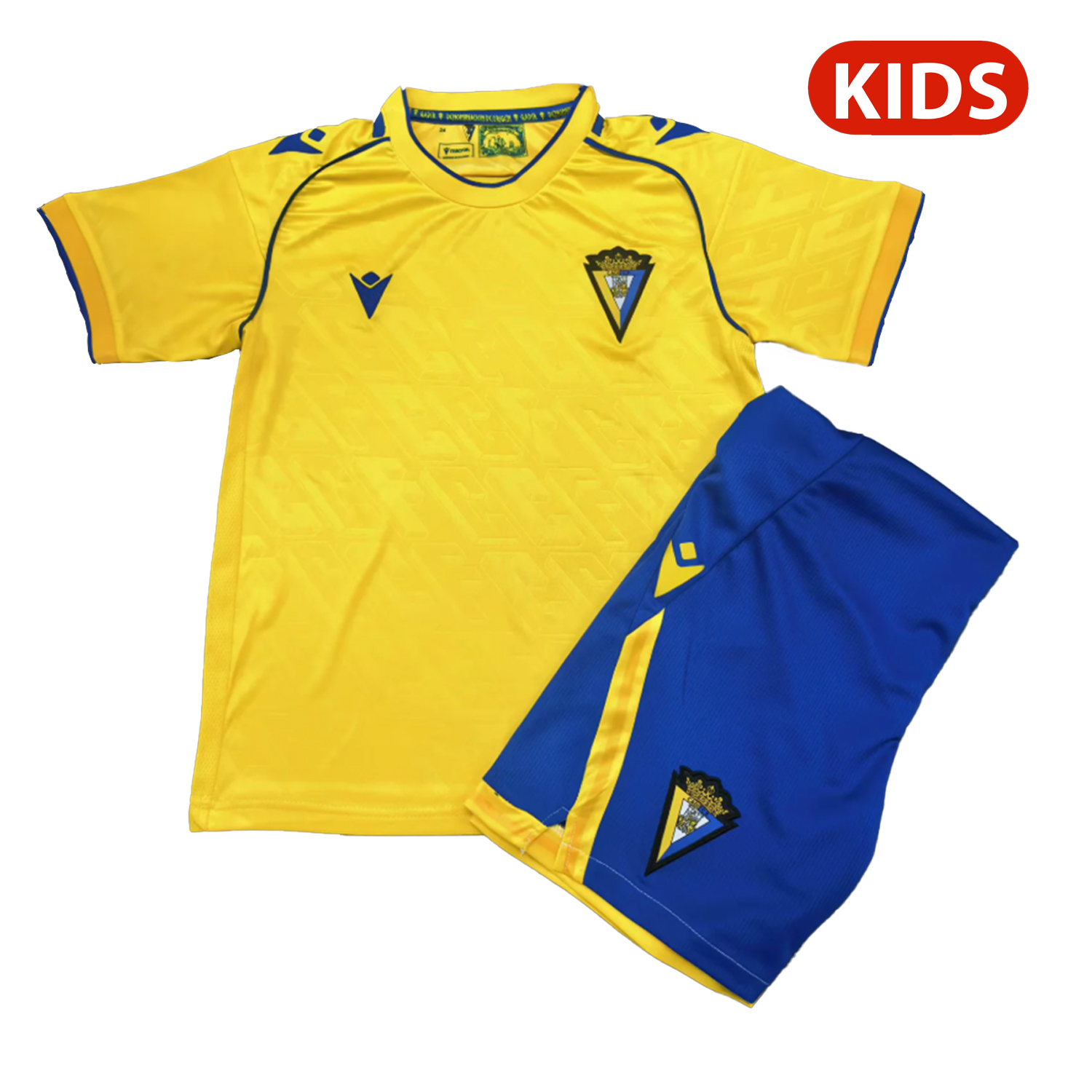 AJ-AlphaJersey-Cádiz Cadiz 25-26 Home Kids KIt