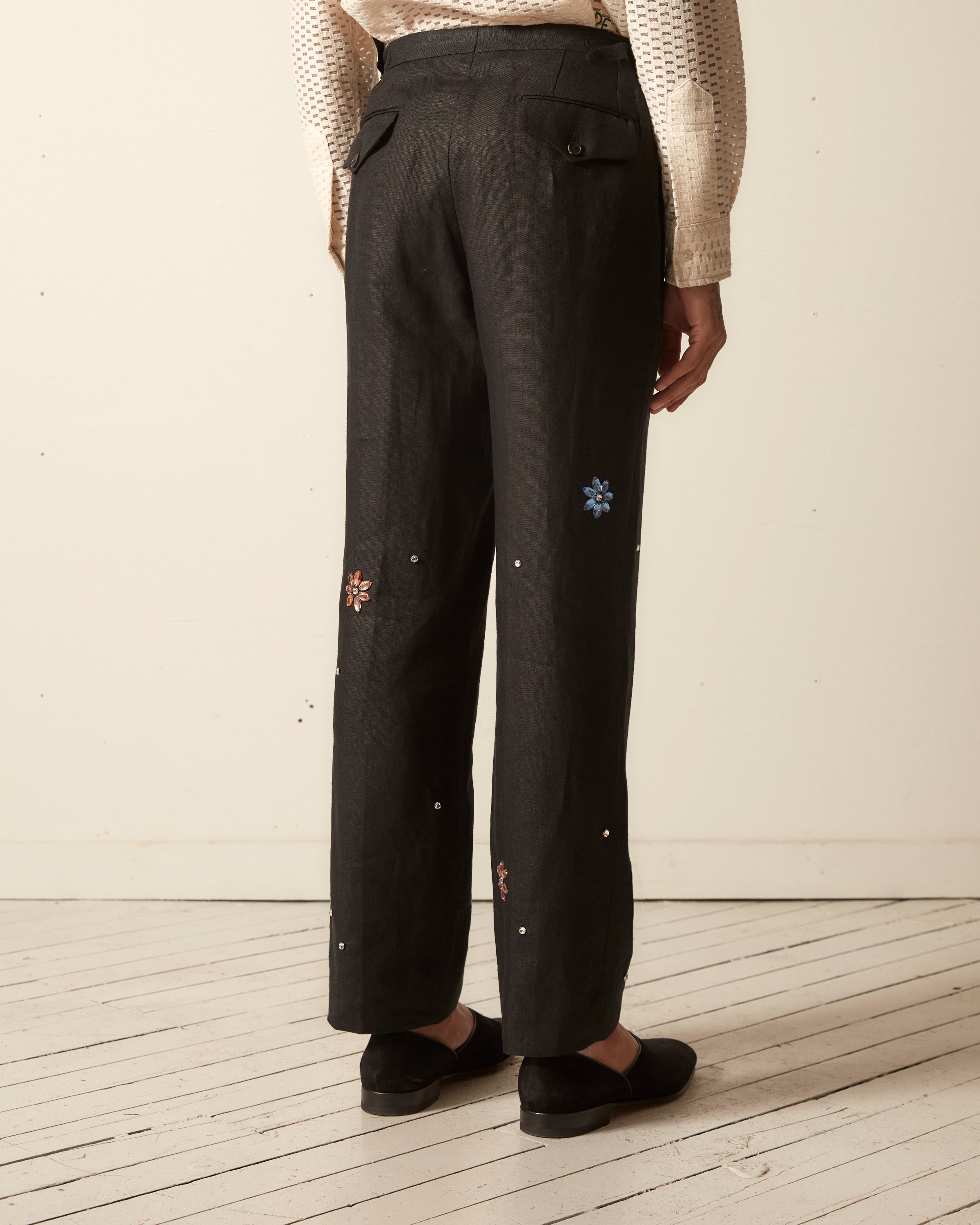 Flower Gem Trouser | Modern Menswear by yycbvcnbmmnbm