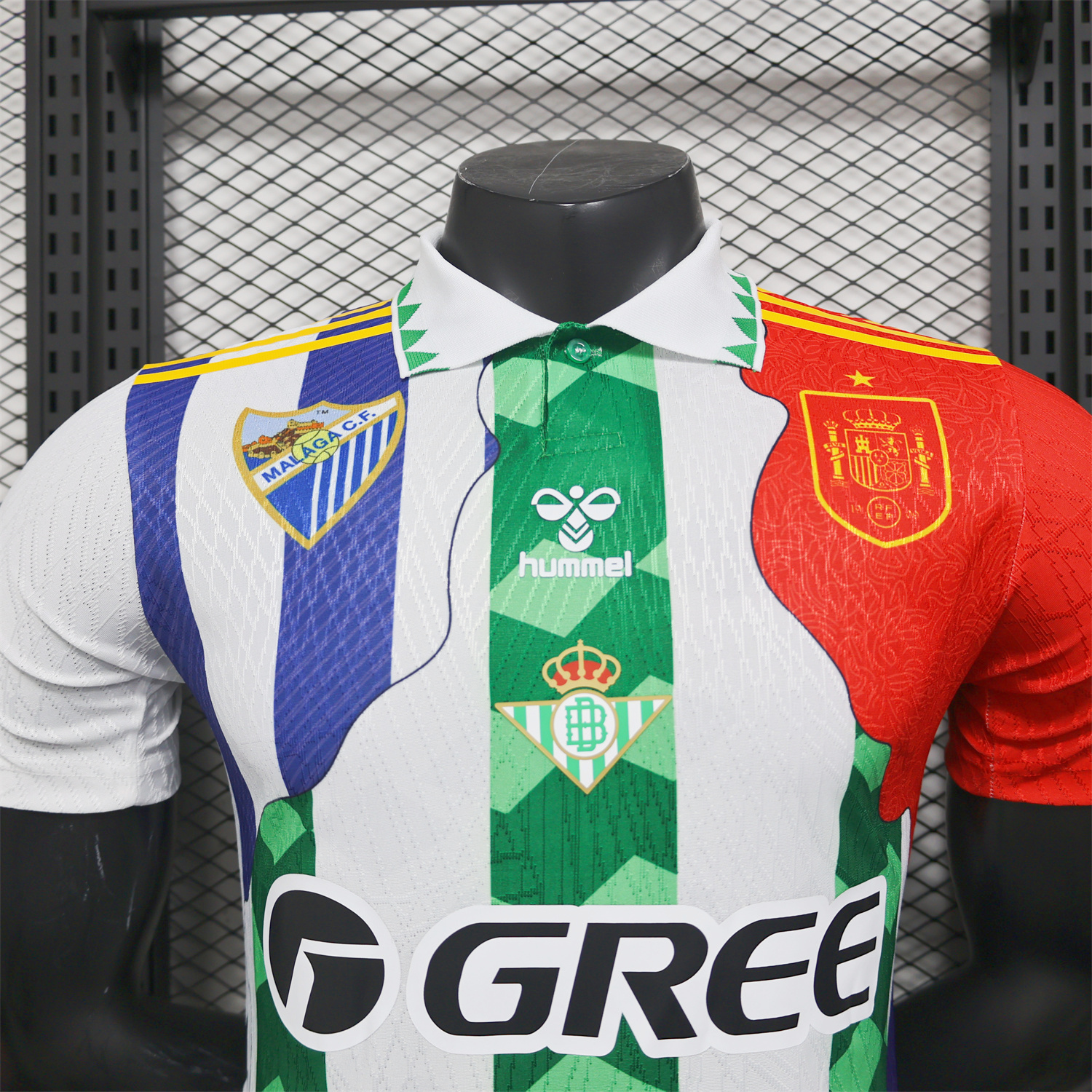 AlphaJersey-Joaquín 25-26 Career Commemorative Jersey - Player Version - Real Betis Spain Malaga Fiorentina