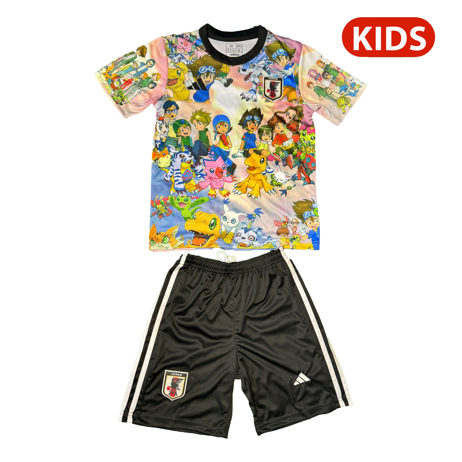 AlphaJersey-Japan 25-26 Digimon Episode 1 Special Kids Kit