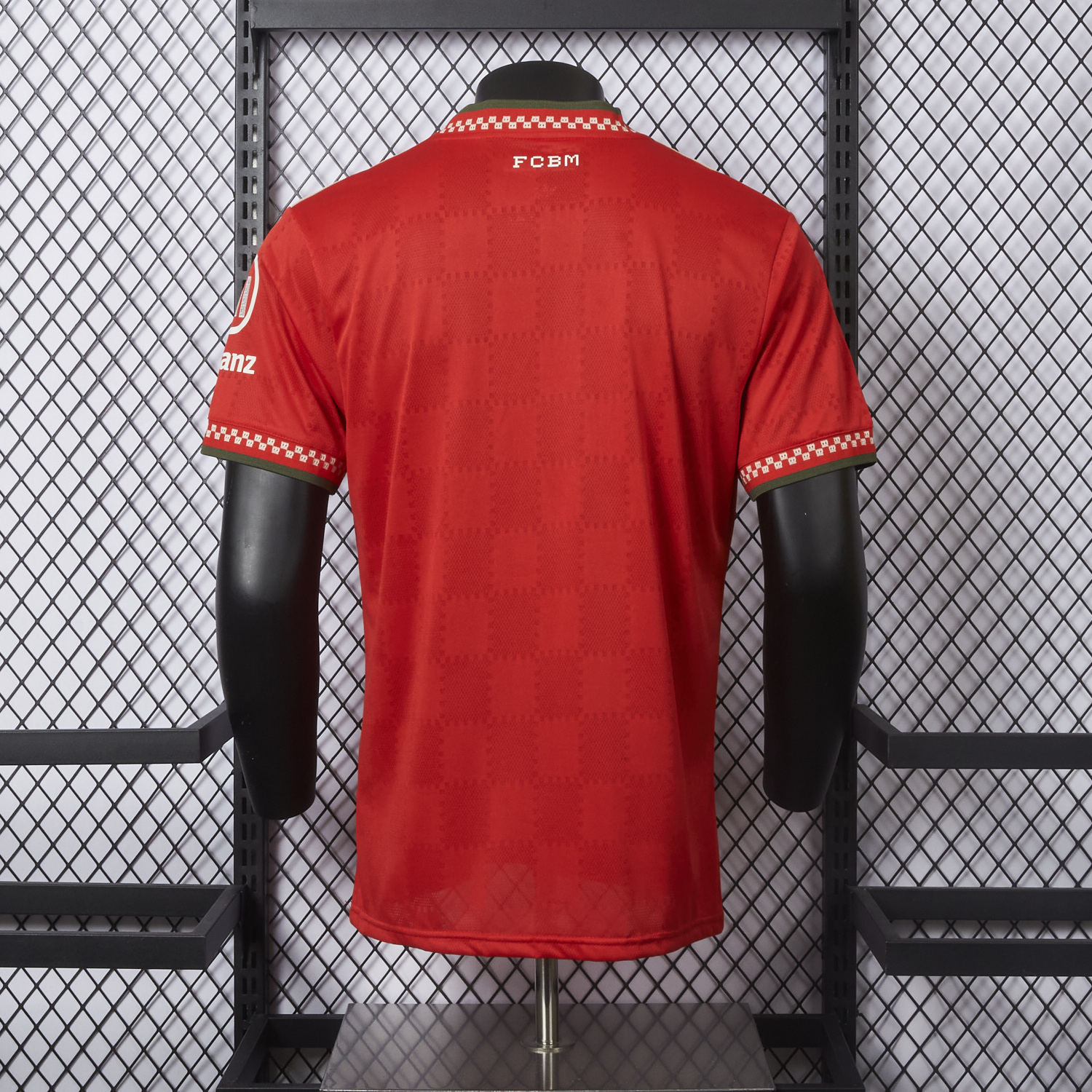 AlphaJersey-Bayern Munich 25-26 Trefoil Red Special Jersey - Player Version