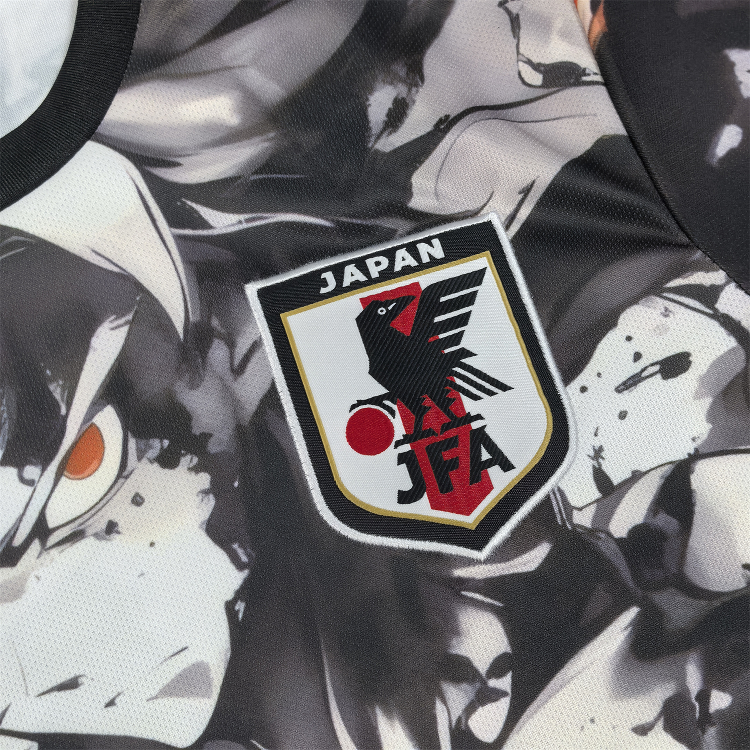AlphaJersey-Japan 25-26 Son Goku White And Black Special Jersey - Fans Version