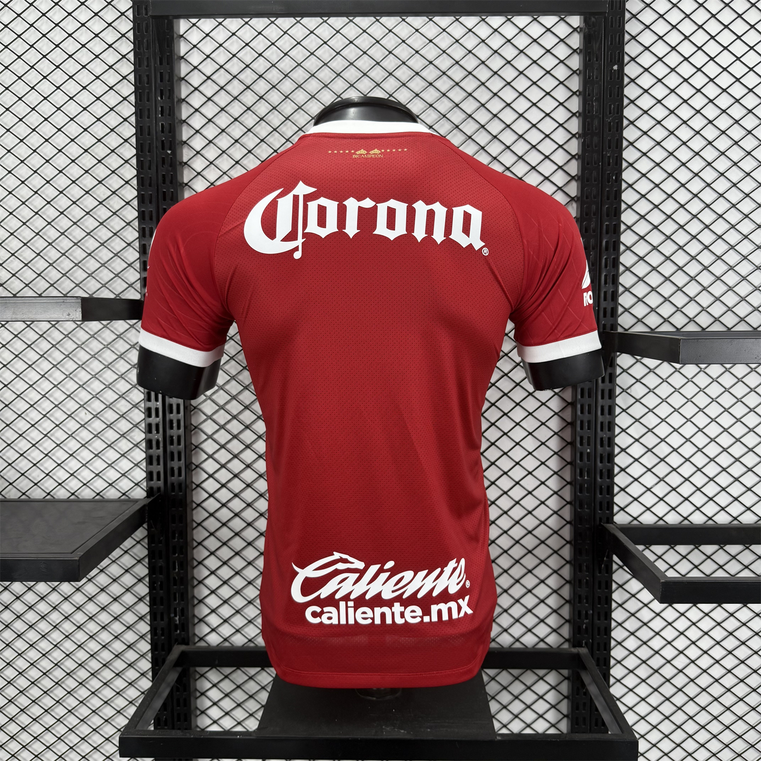 AlphaJersey-【The Double Winners】Toluca 25-26 Red Special Jersey - Player Version