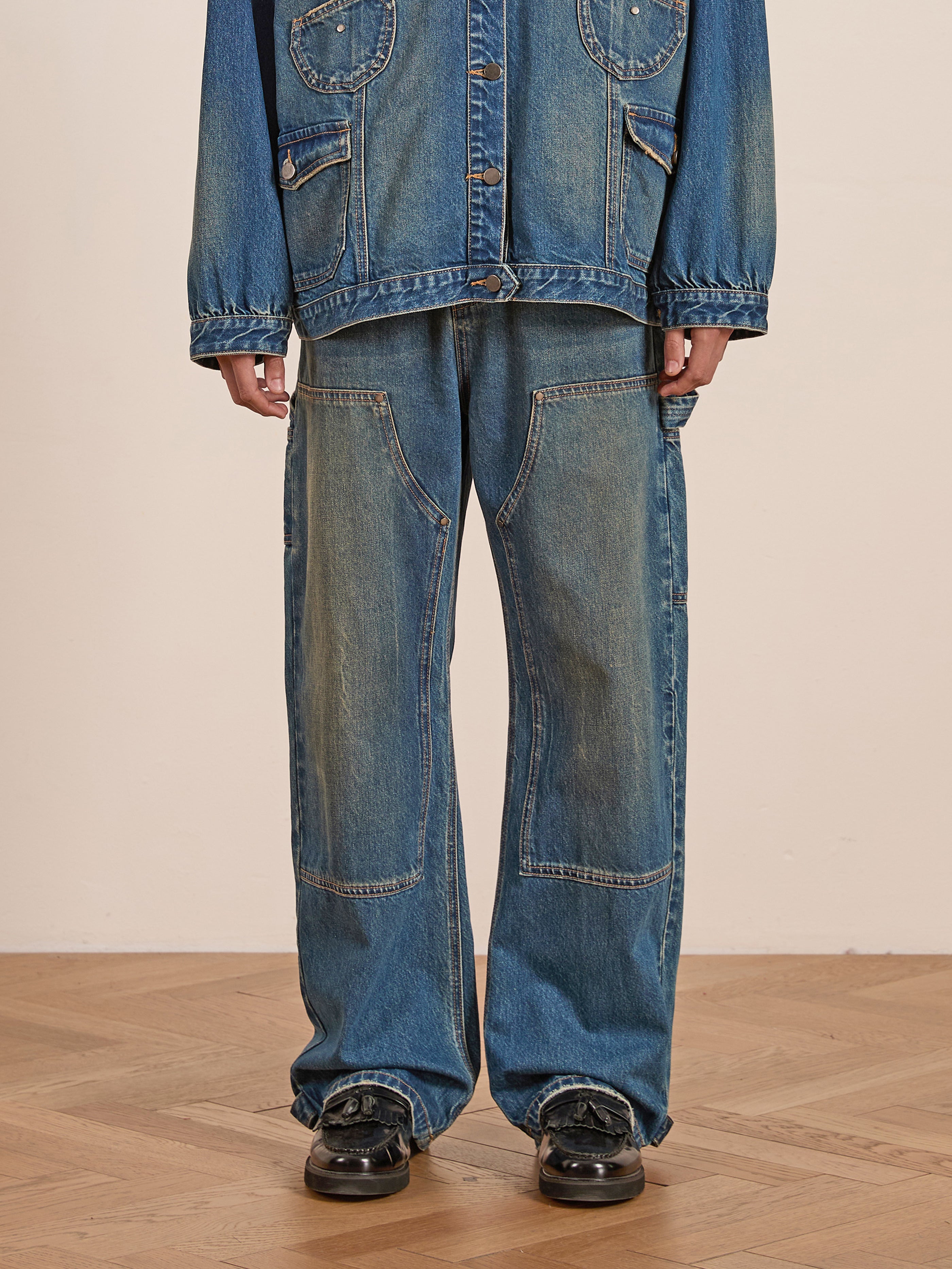 Denim Carpenter Jeans | Modern Menswear by yycbvcnbmmnbm