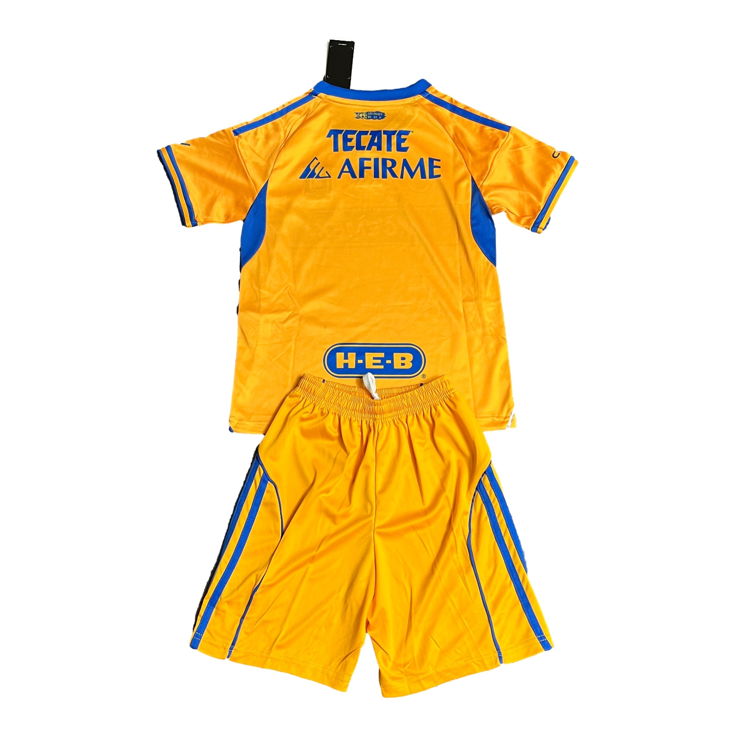 AlphaJersey-Tigres UANL 25-26 Home Kids Kit