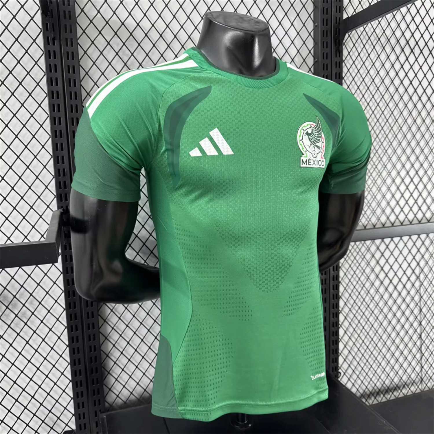 AlphaJersey-Mexico 2026 Green Pre-Match Training Jersey - Player Version