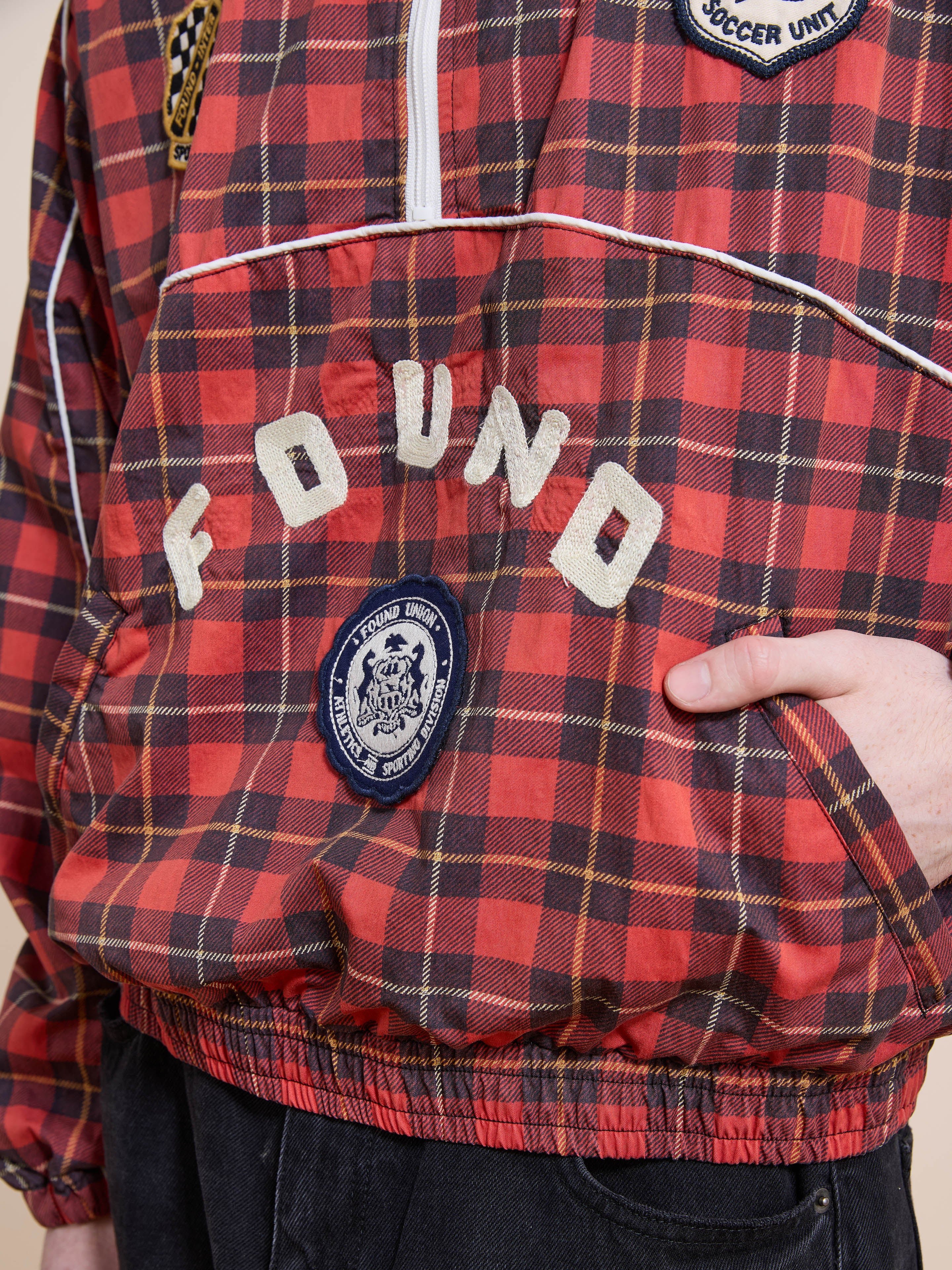 Red Plaid Track Jacket | Modern Menswear by yycbvcnbmmnbm