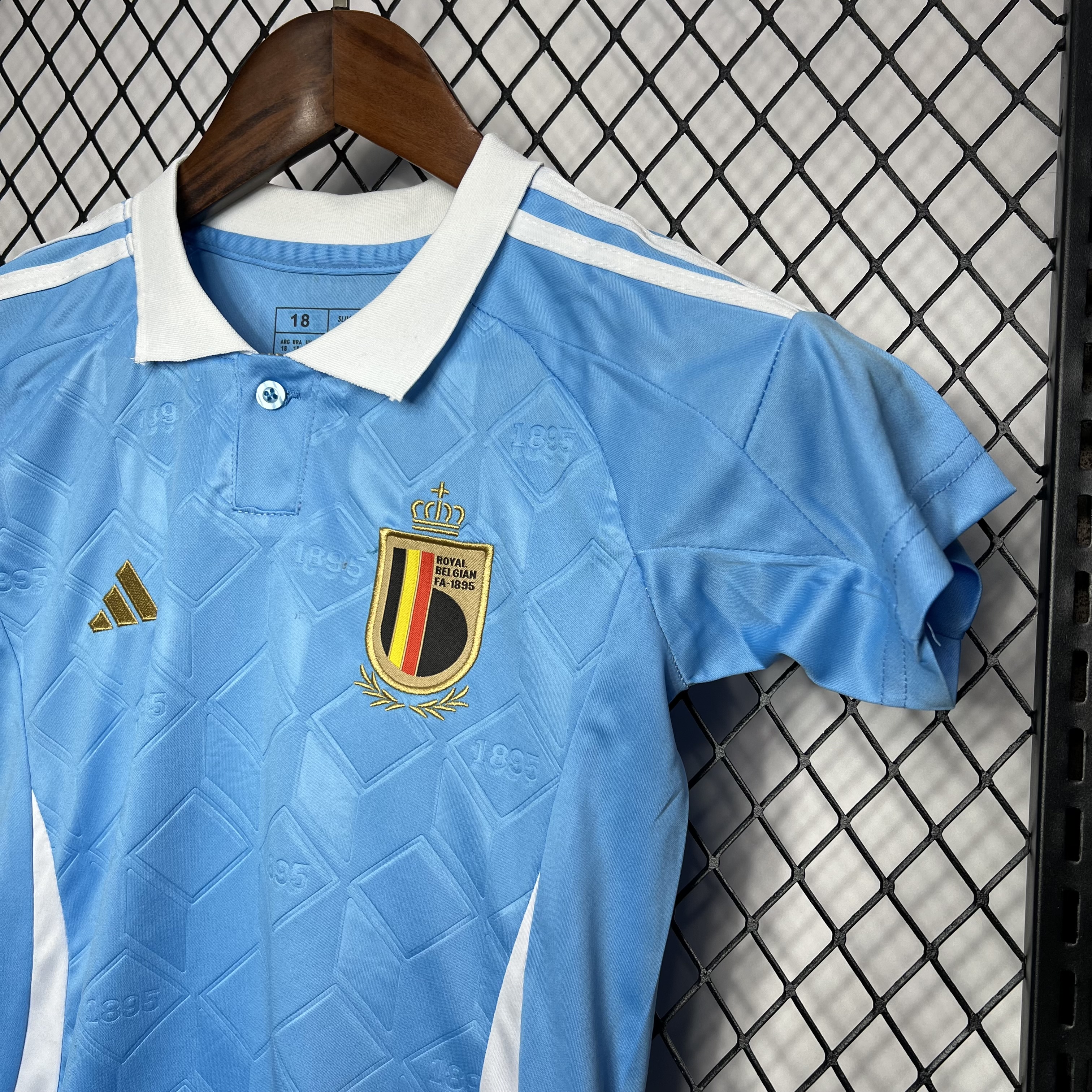 AlphaJersey-Belgium 2024 Away Kids Kit