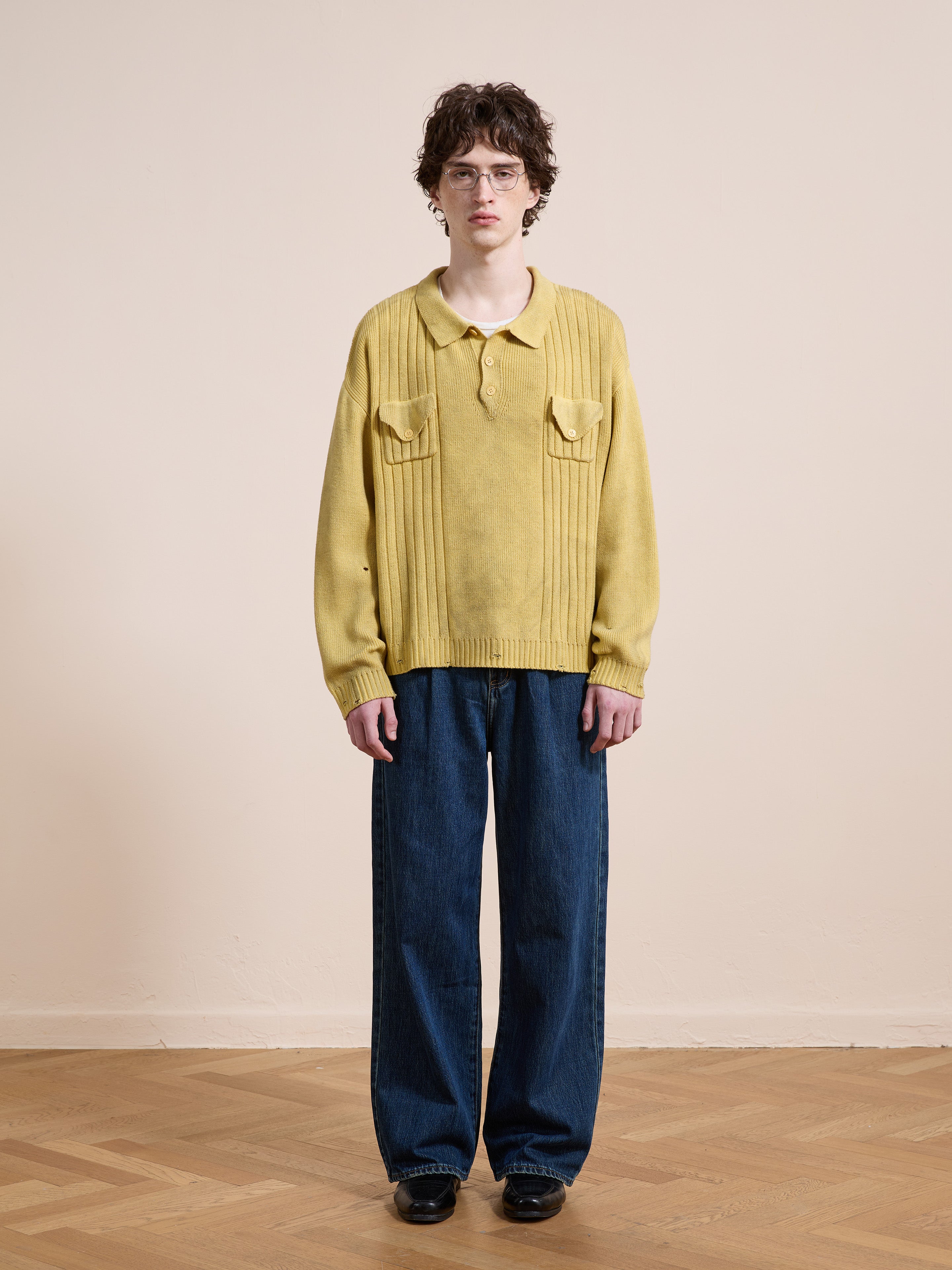 Distressed Pullover Knit | Modern Menswear by yycbvcnbmmnbm