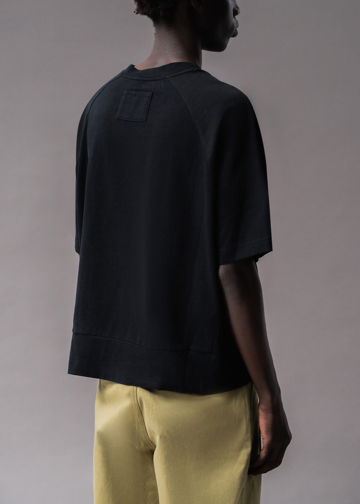 Italian Aviator Tee Black | Modern Menswear by yycbvcnbmmnbm