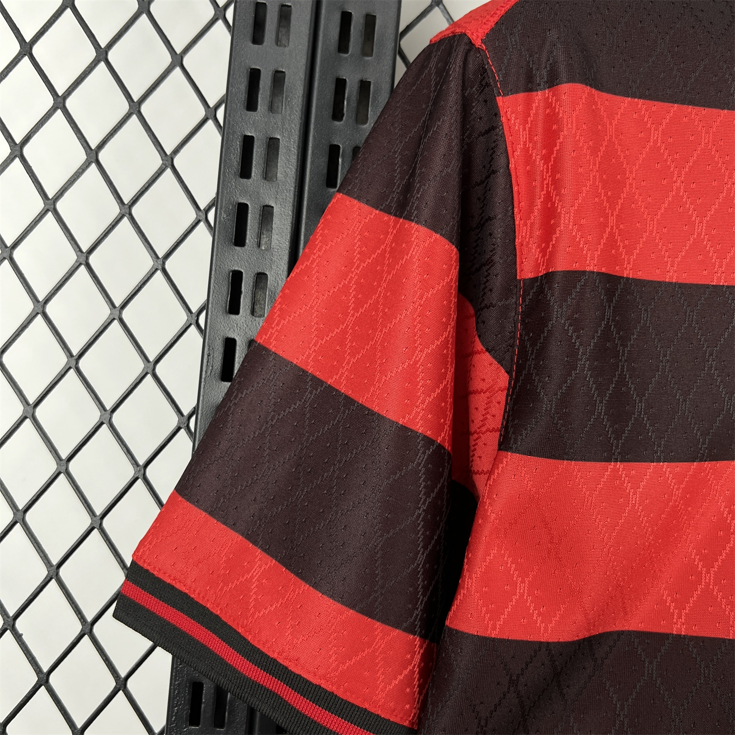 AlphaJersey-Flamengo 26-27 Red And Black Pre-Match Jersey - Fans Version