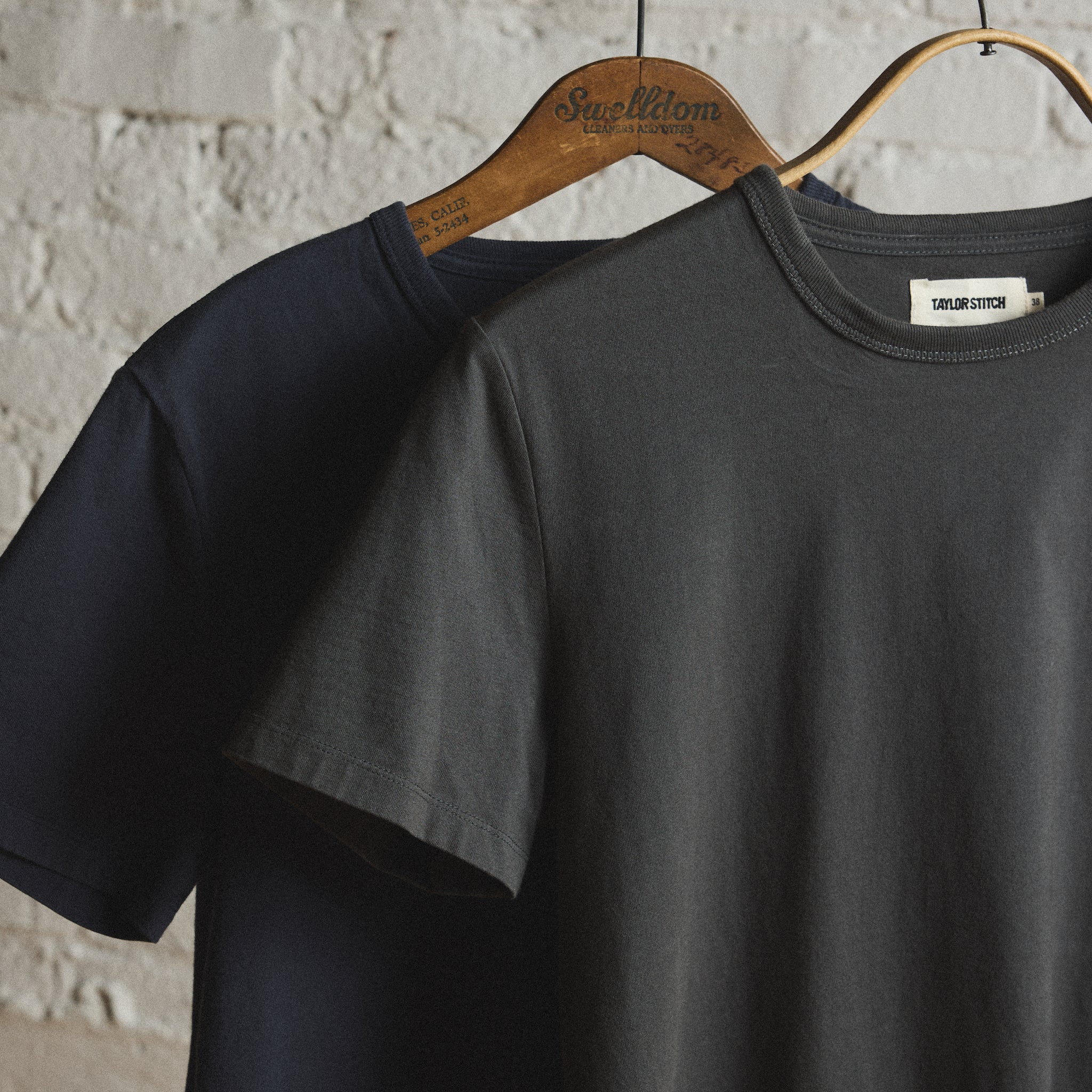 The Organic Cotton Tee in Faded Black | Modern Menswear by yycbvcnbmmnbm