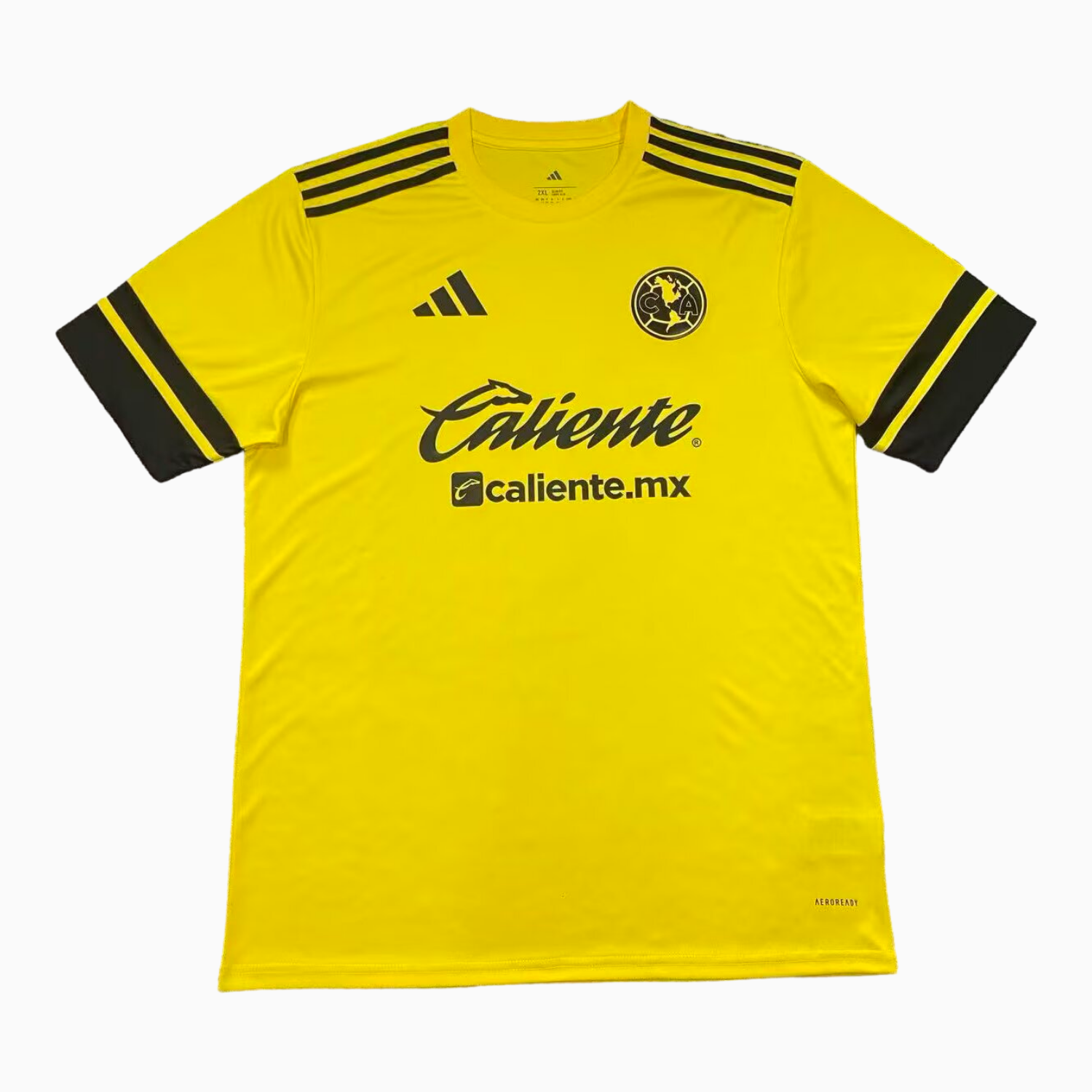AlphaJersey-Club América 25-26 Pre-Match Training Yellow Jersey - Fans Version