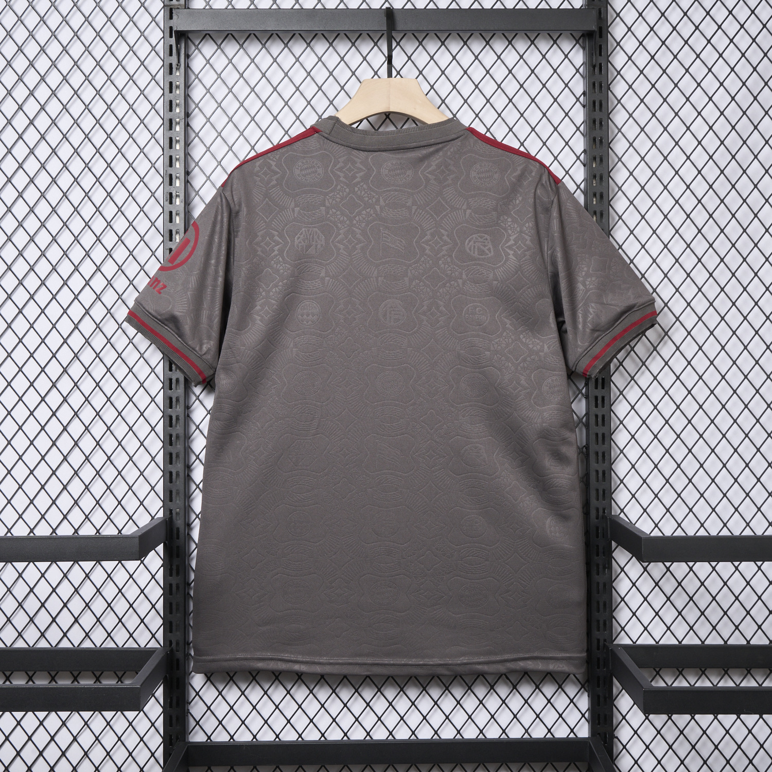 AlphaJersey-Bayern Munich 2025 Grey 125th Anniversary Jersey - Fans Version